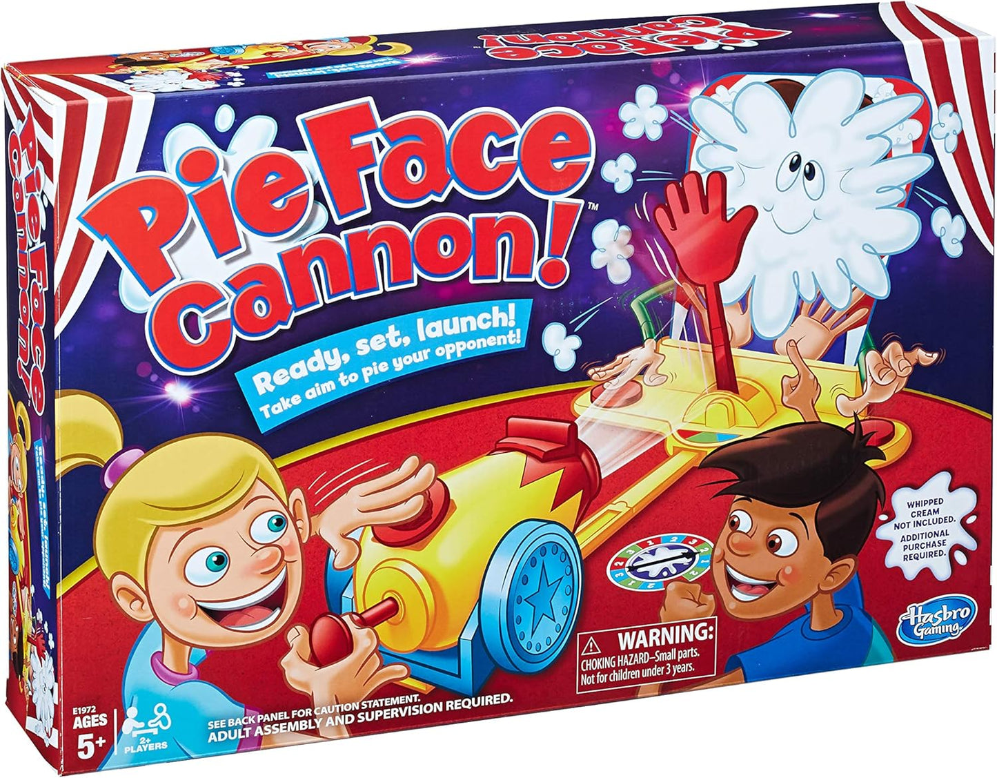 Whipped Cream Fun for Kids: Hasbro Pie Face Cannon