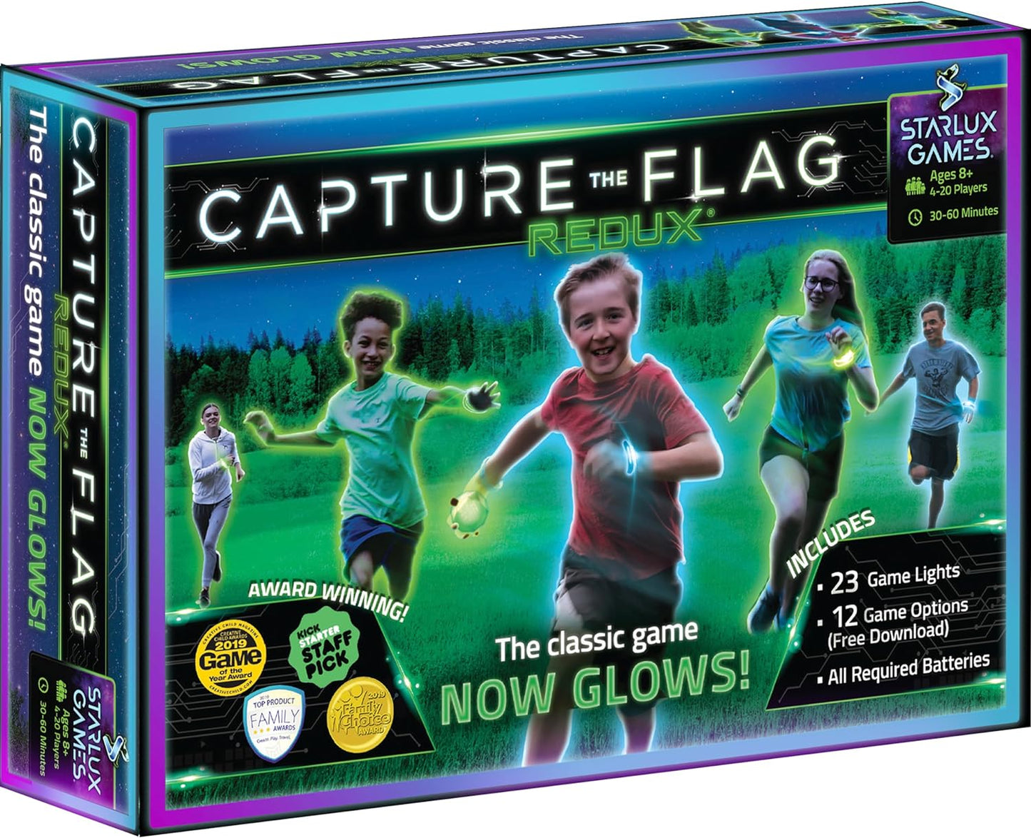 Glow in The Dark Capture The Flag for All Ages!