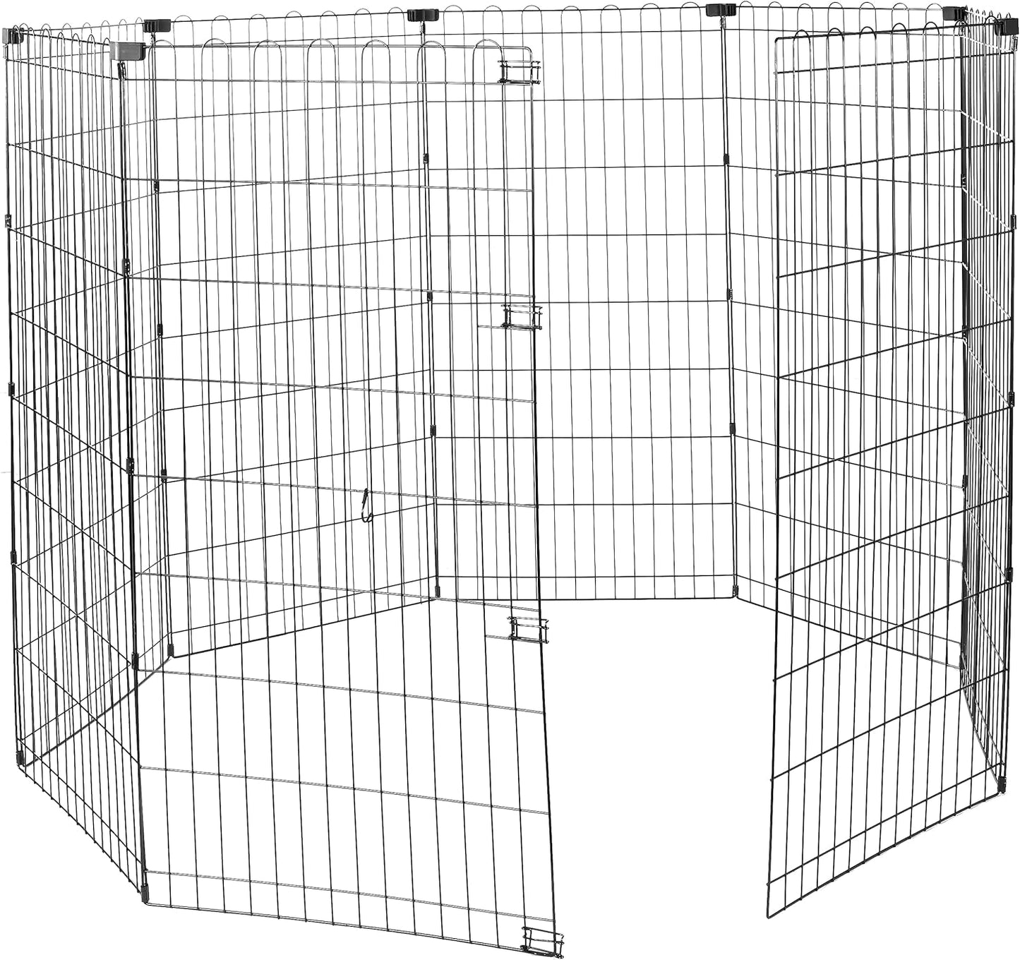Foldable Octagonal Metal Exercise Dog Playpen for Pets