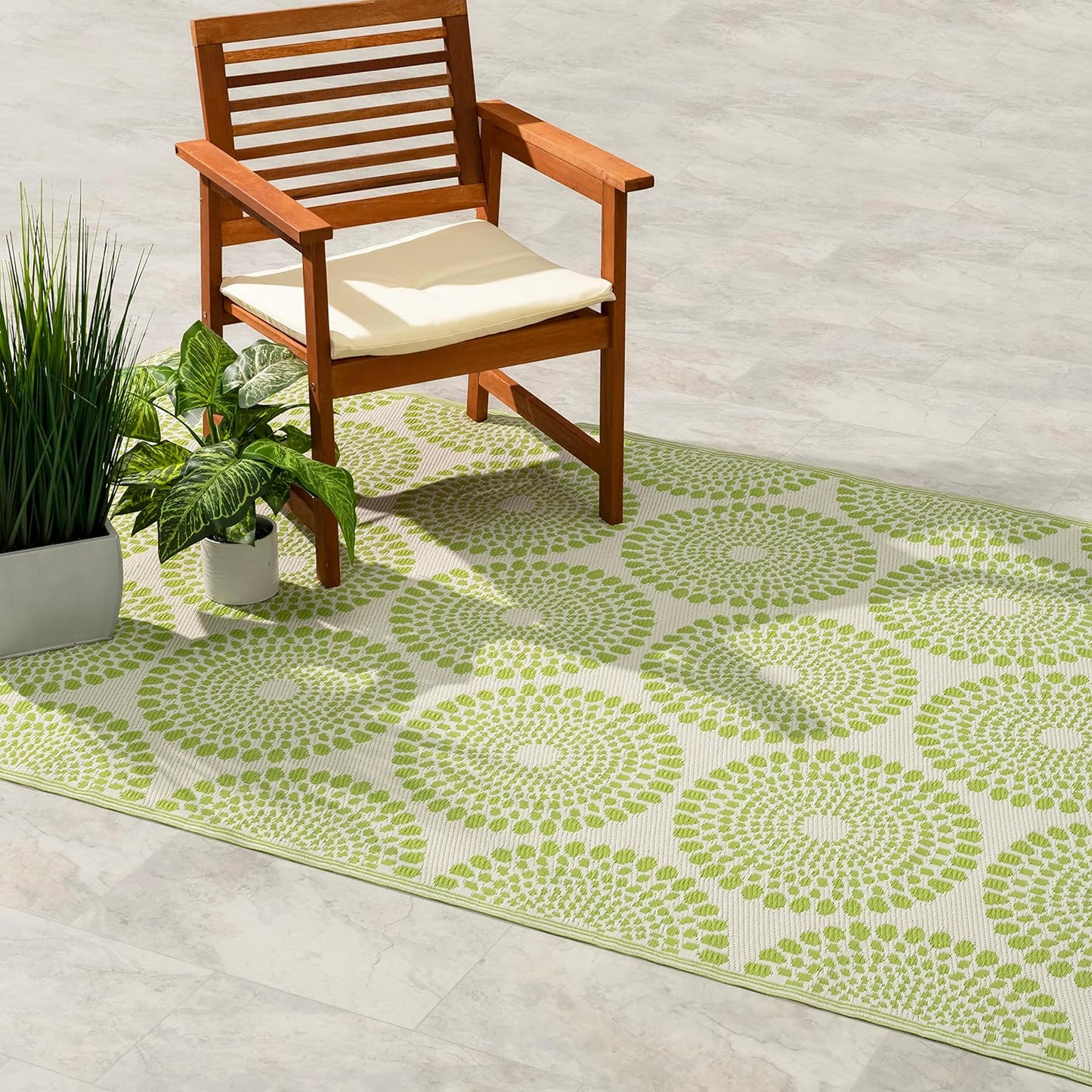 Fab Habitat Outdoor Rug - Waterproof, Fade Resistant & Eco-Friendly