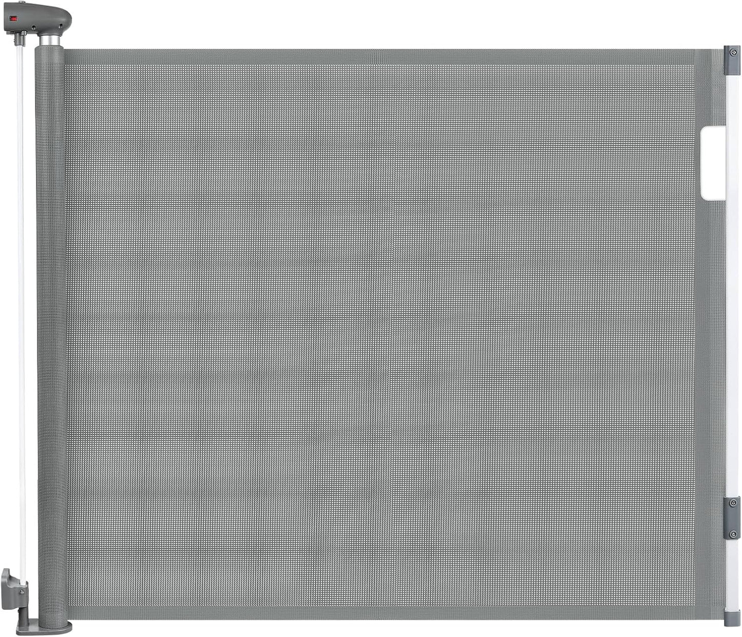 Retractable Baby & Dog Gate - 34in Tall, 71in Wide Safety Mesh