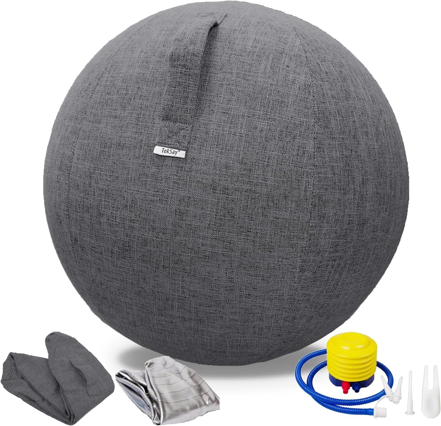 TokSay Exercise Ball Chair: Relieve Back Pain & Improve Posture!