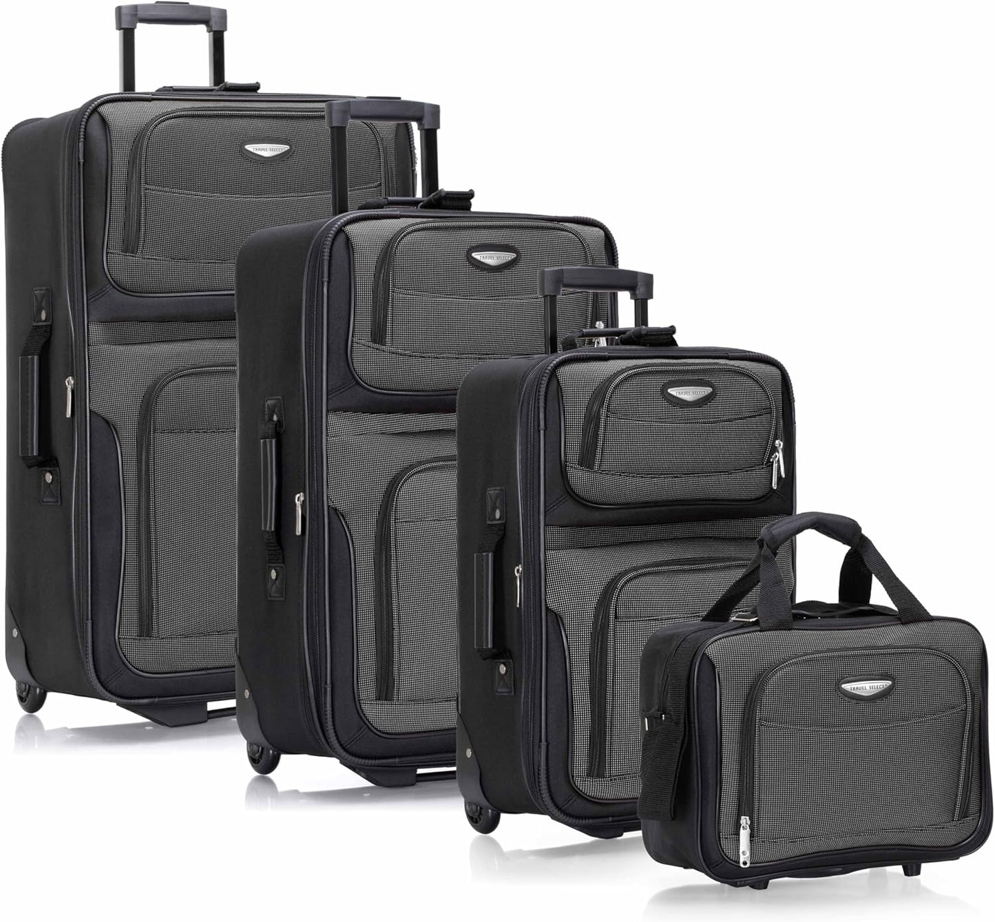 Travel Select Amsterdam 4-Piece Softside Luggage Set for Travelers