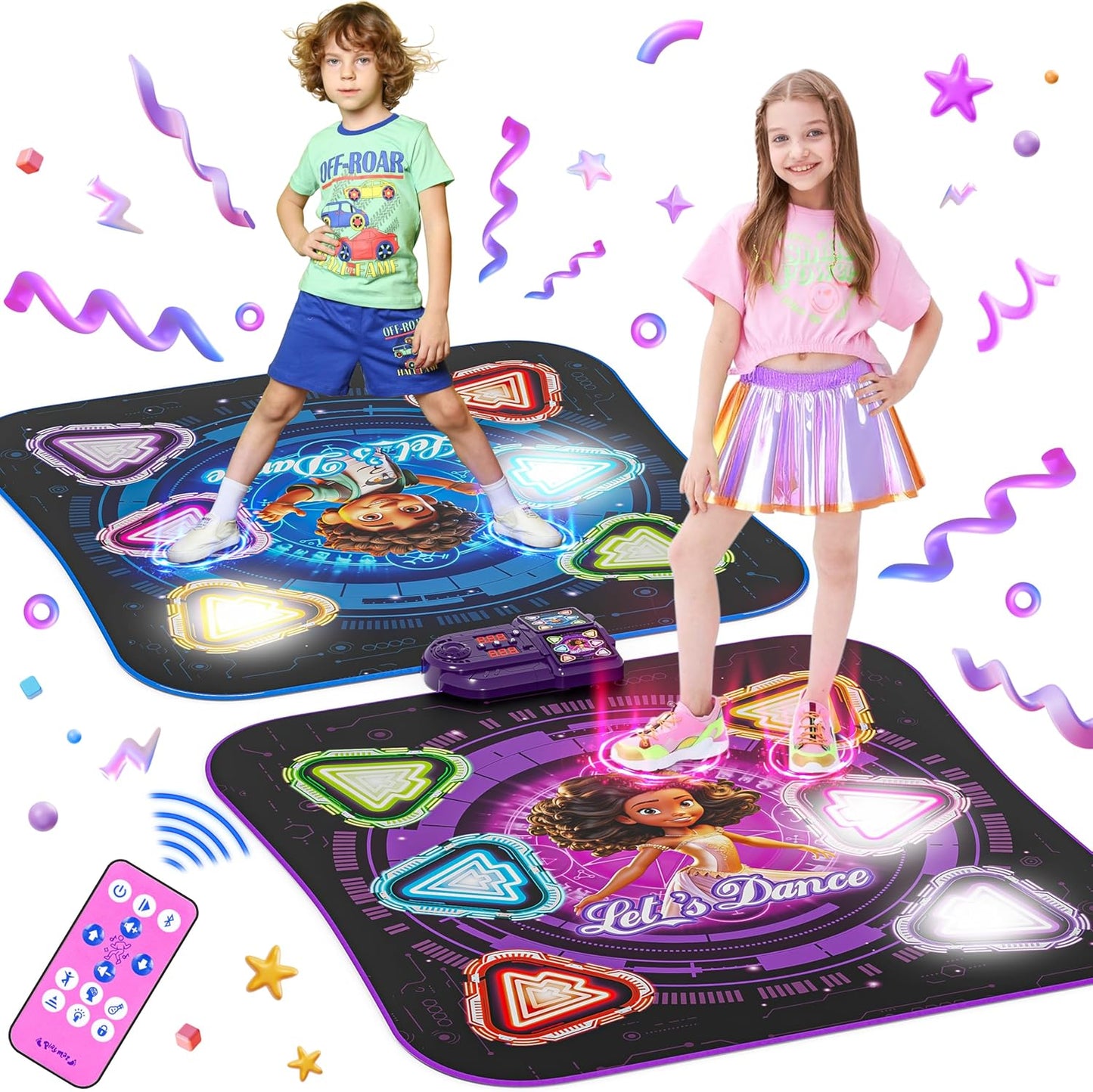 Dance Mat for Kids - 2025 Light Up 2-Player Fun Experience