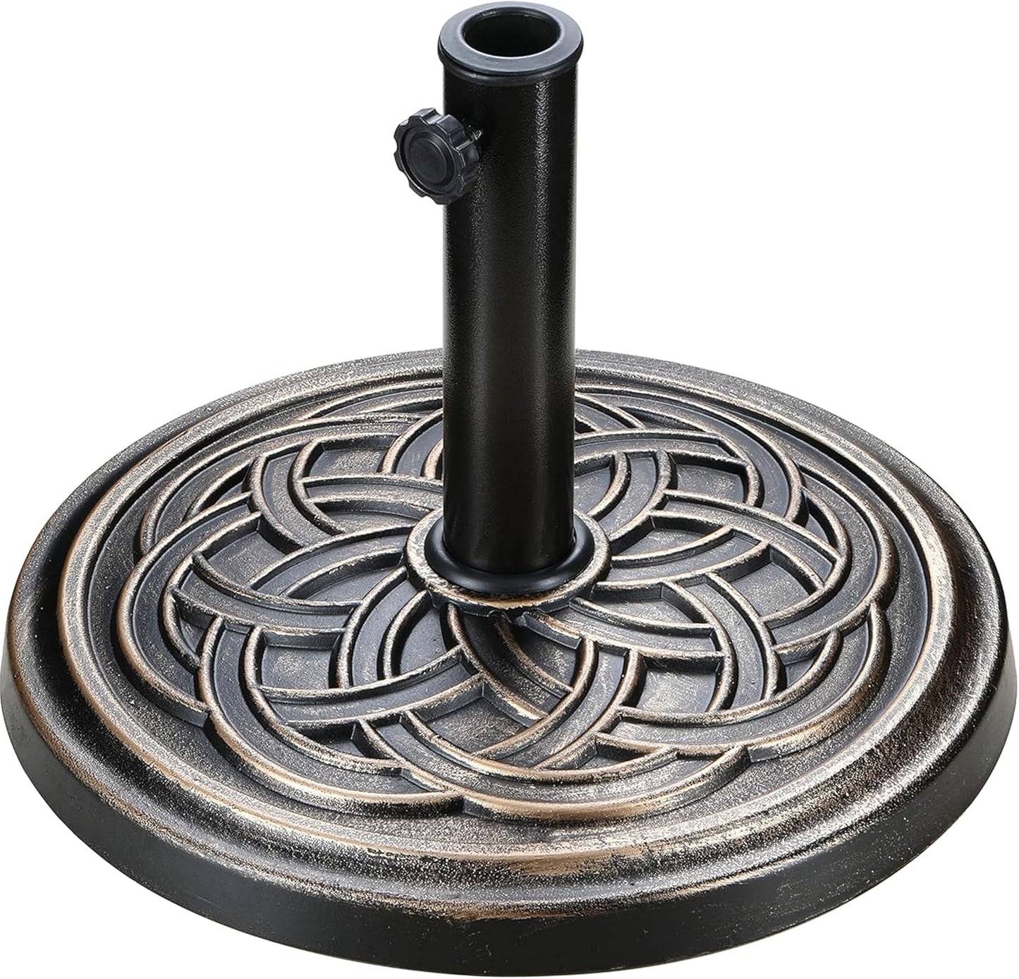 Heavy Duty Round Umbrella Base for Patio by Simple Deluxe