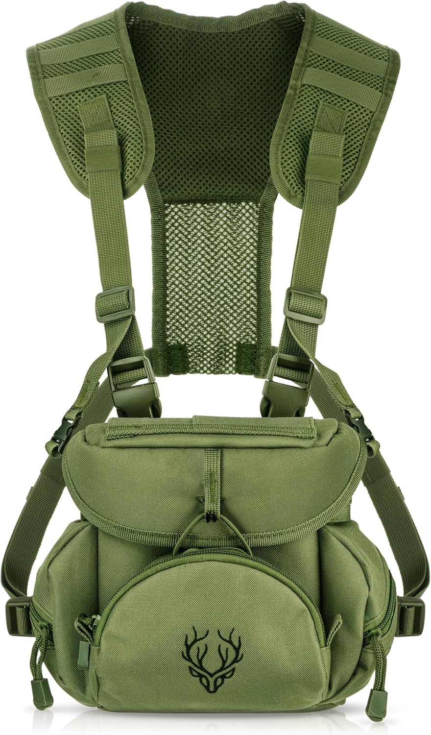 Lightweight Binocular Harness Chest Pack for Silent Hunting