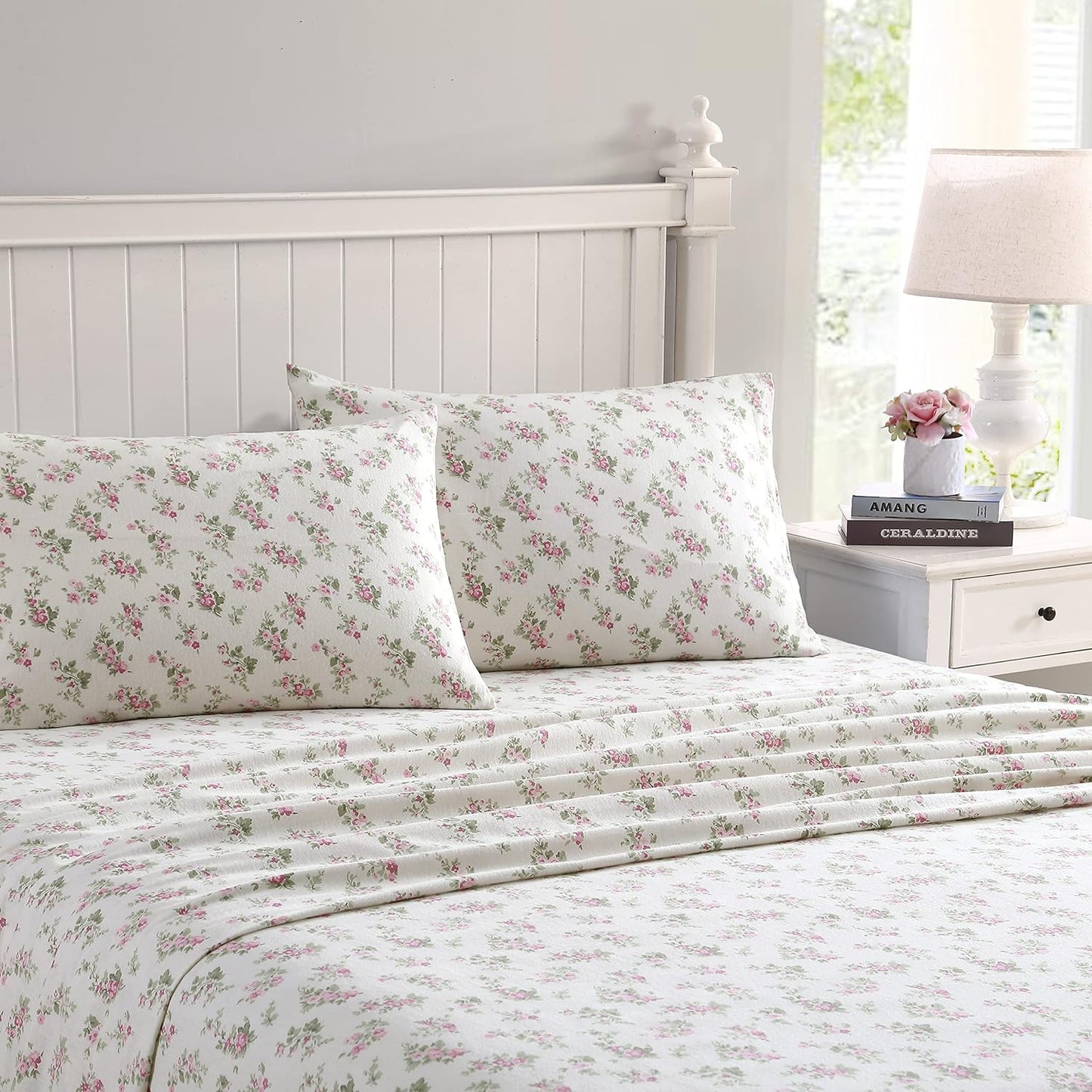 Flannel Sheets Twin Size - Soft Cotton Bedding for Comfort
