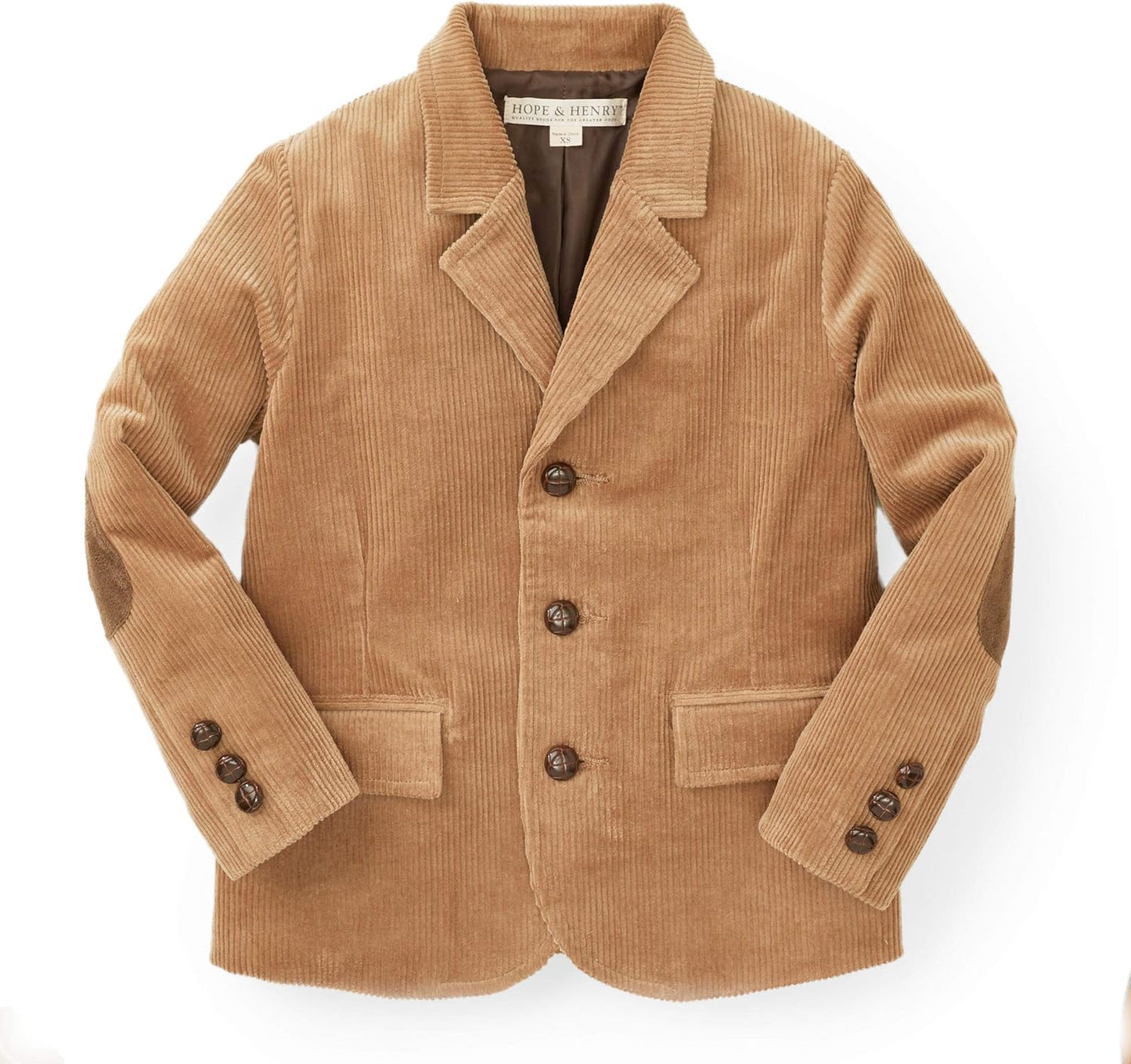 Hope & Henry Boys' Corduroy Blazer for Stylish Young Gentlemen