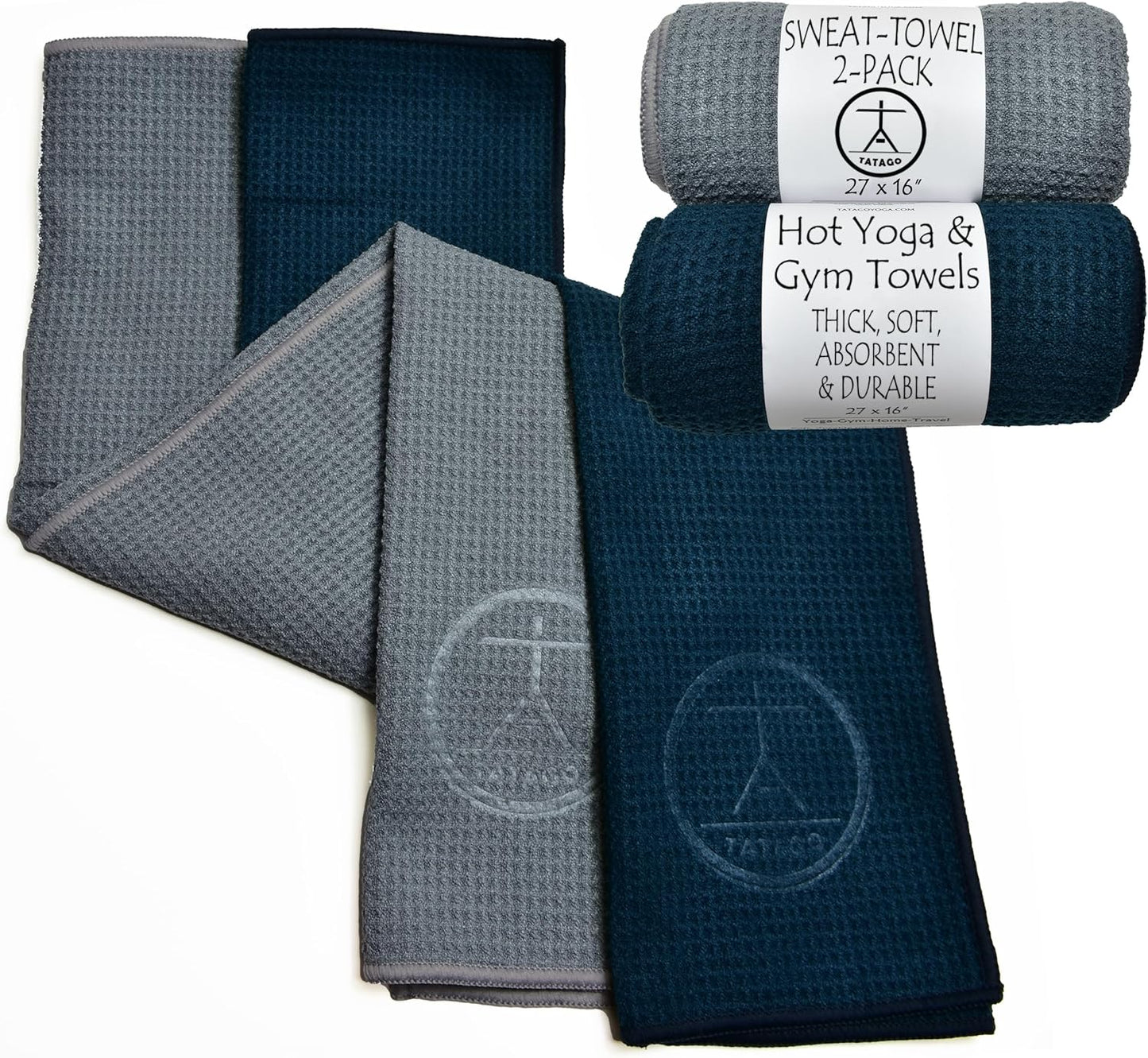Ultra-Absorbent Hot Yoga Towel Set