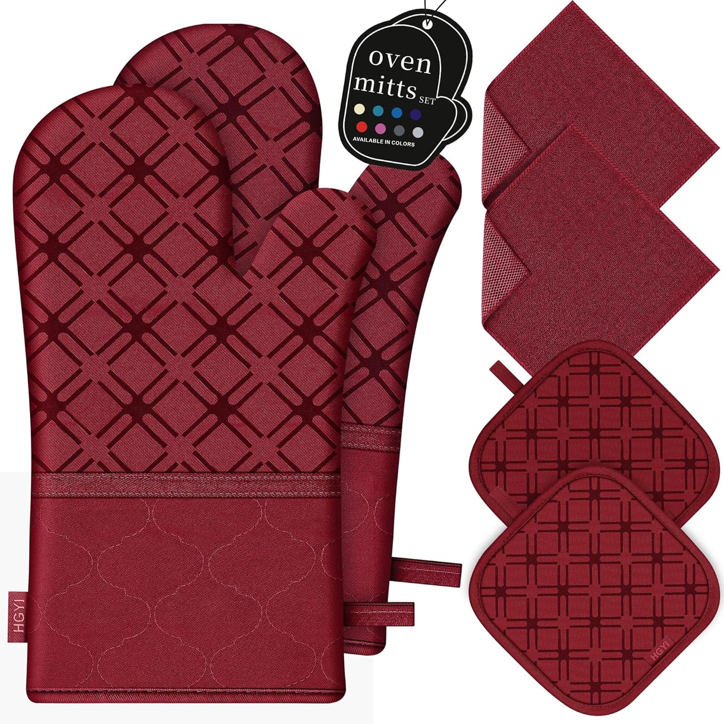500 Degree Heat Resistant Kitchen Set-Red