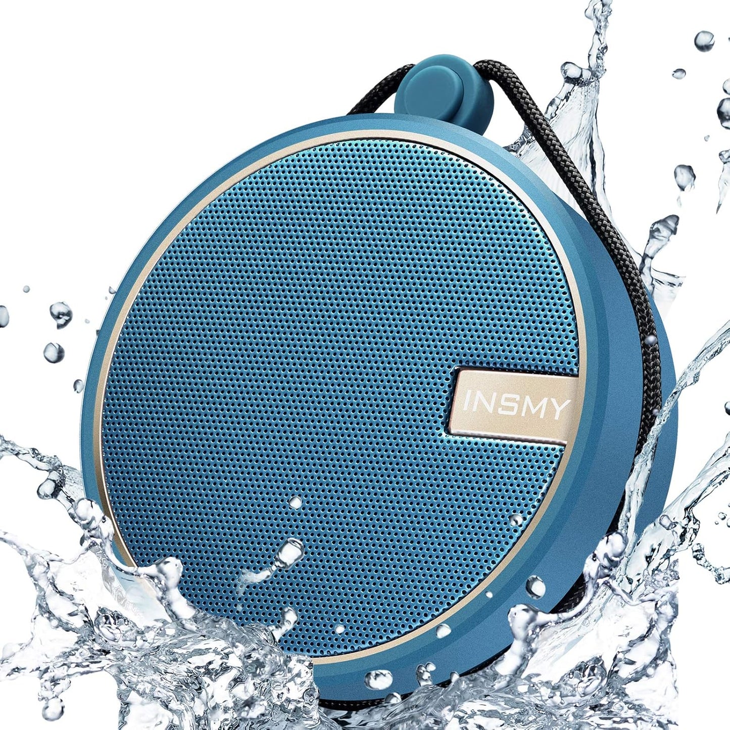INSMY C12 Waterproof Shower Bluetooth Speaker for Outdoor Fun