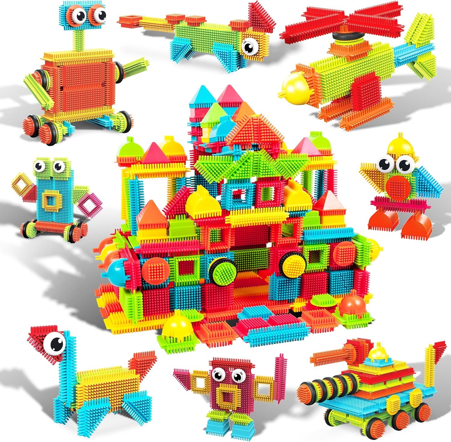 Creative Hedgehog Shape Blocks Set by PicassoTiles