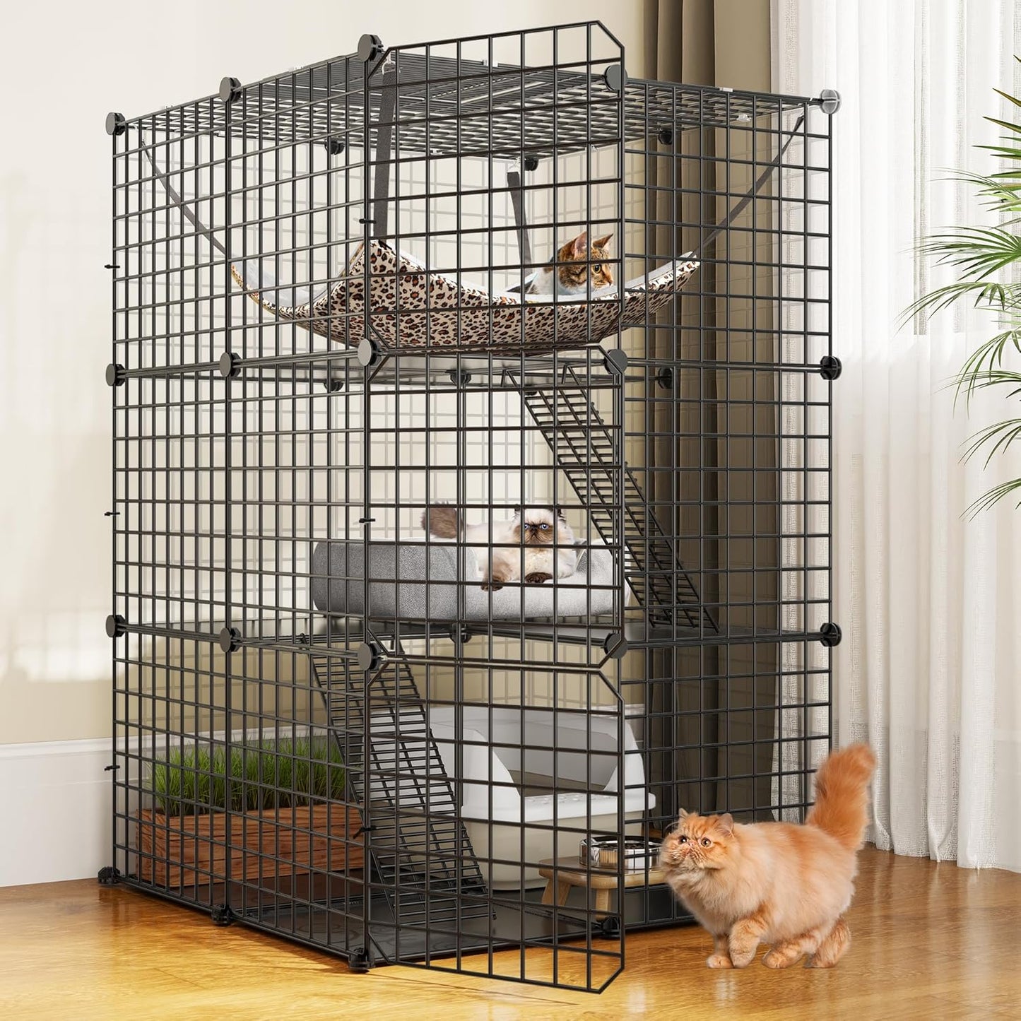 YITAHOME Cat Cage Indoor Catio DIY Cat Enclosures for Pets