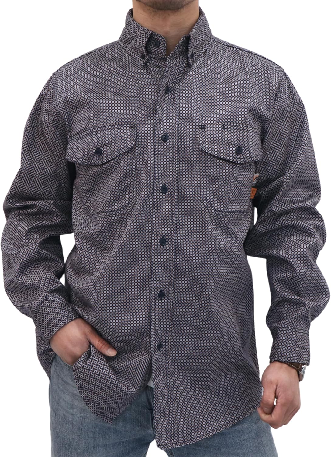 VATRENUS Flame Resistant Work Shirt for Men - Stylish & Safe