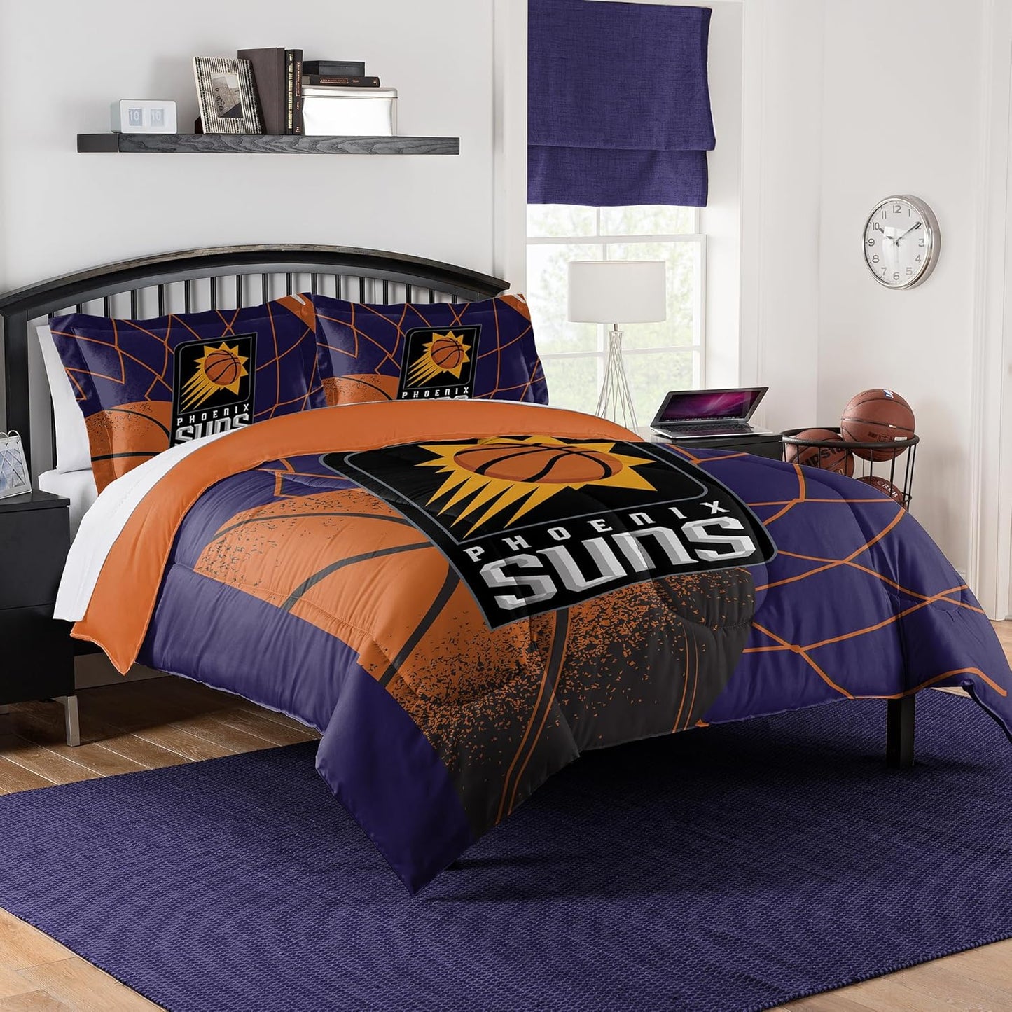 Phoenix Suns Officially Licensed NBA Comforter Set for Fans