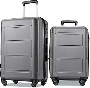 Merax Luggage Sets 2 Piece Suitcase Set for Travel Convenience