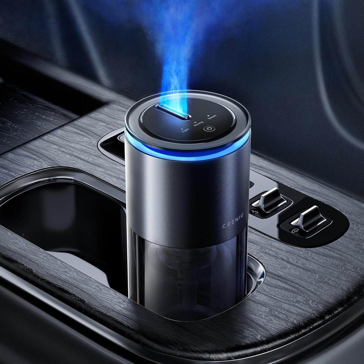 Ceeniu Ultrasonic Car Air Freshener: Bamboo Forest Scent