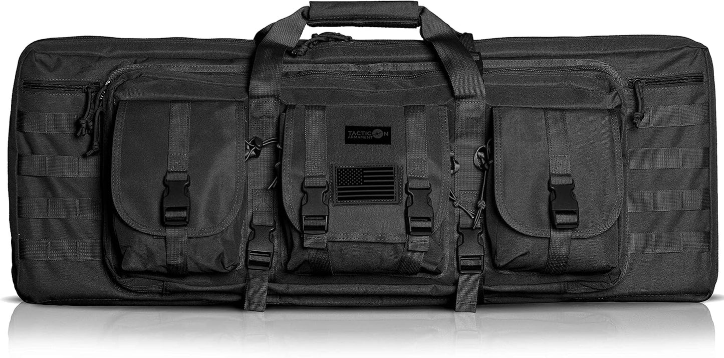 Tacticon Double Rifle Bag for 2 Hard Rifles and 2 Pistols