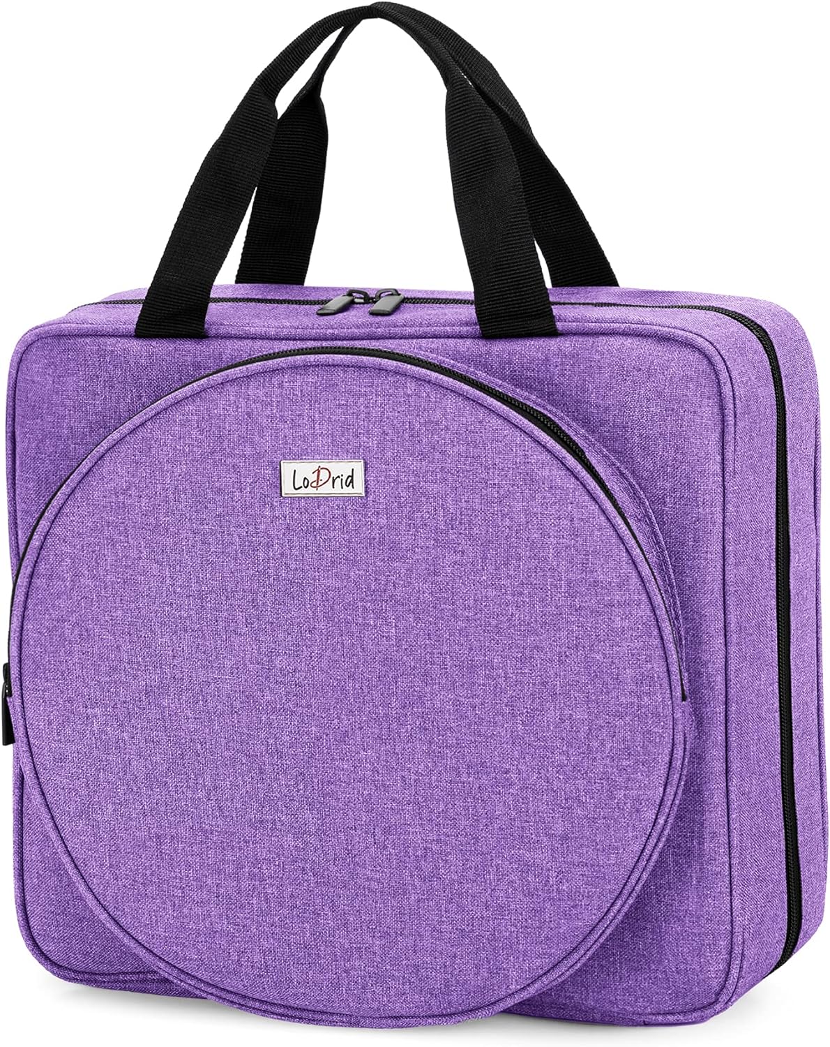 LoDrid Embroidery Project Bag for Cross Stitch Kits Storage