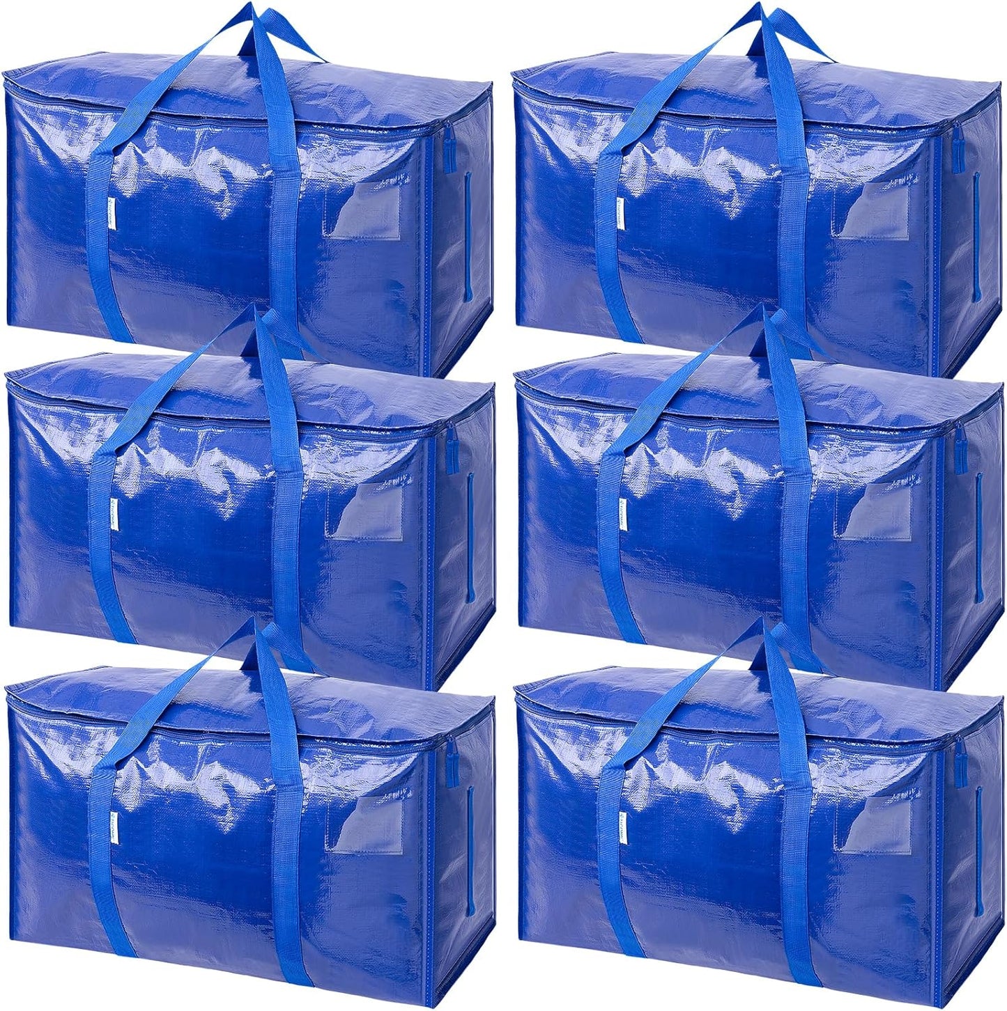 Extra Large Moving Bags with Zippers for Heavy-Duty Storage