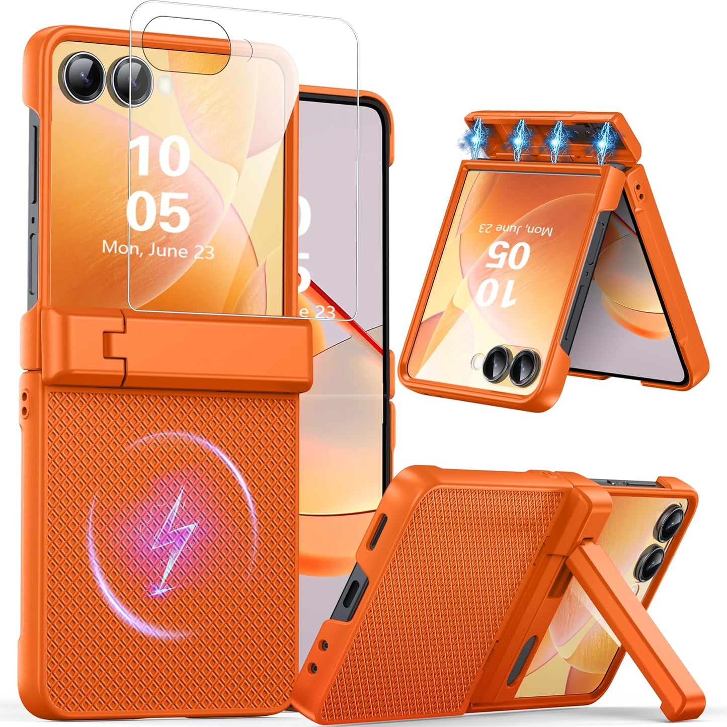 Oterkin Magnetic Case for Samsung Galaxy Z Flip 7 with Protection