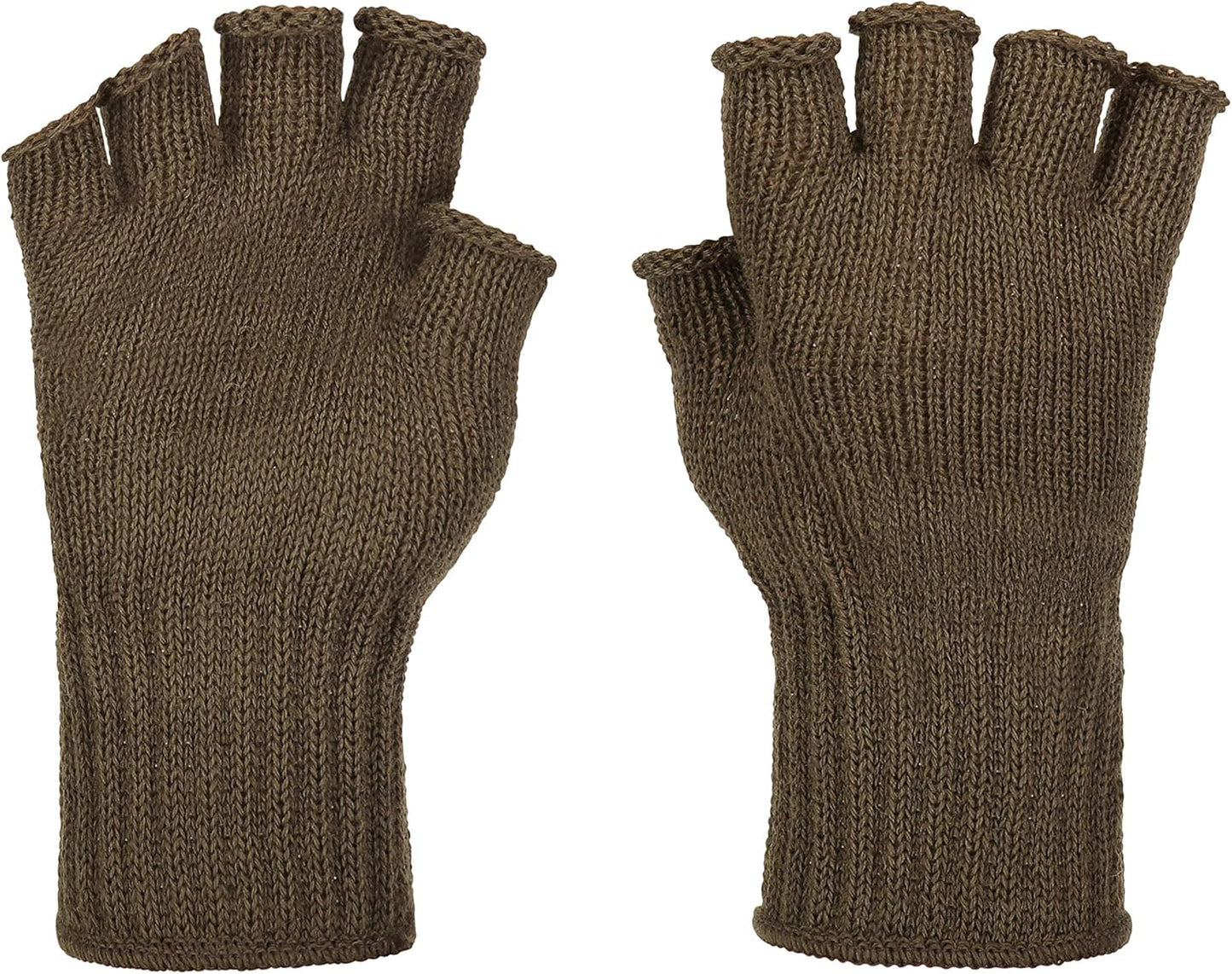 McGuire Gear USA-Made Wool Tactical Fingerless Gloves