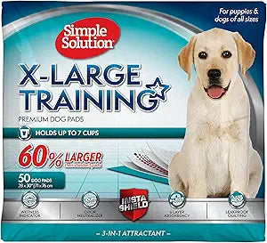 Extra Large Puppy Pads with 3-in-1 Attractant for Easy Training