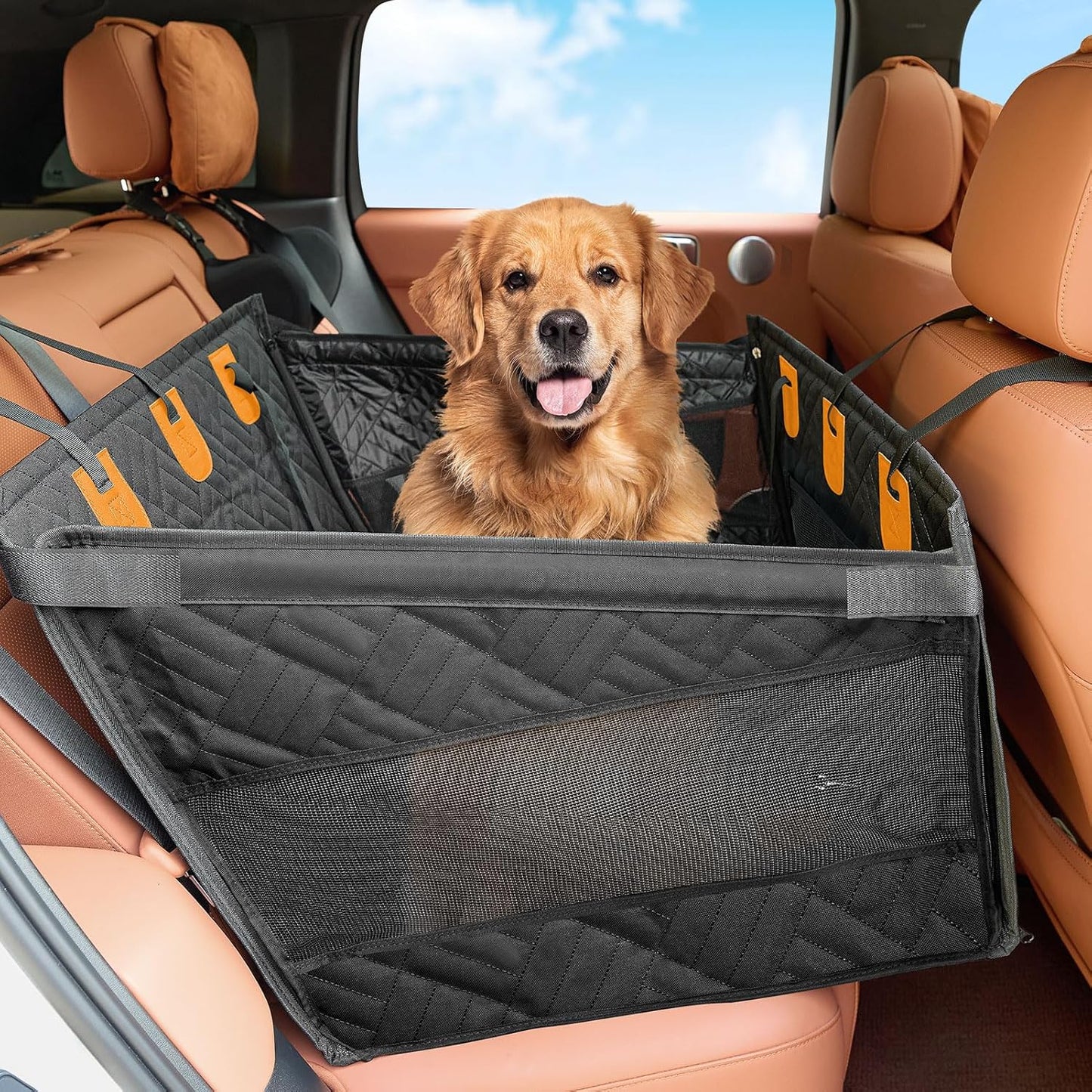 Kohree Dog Car Seat Cover for Medium Dogs - Waterproof Hammock