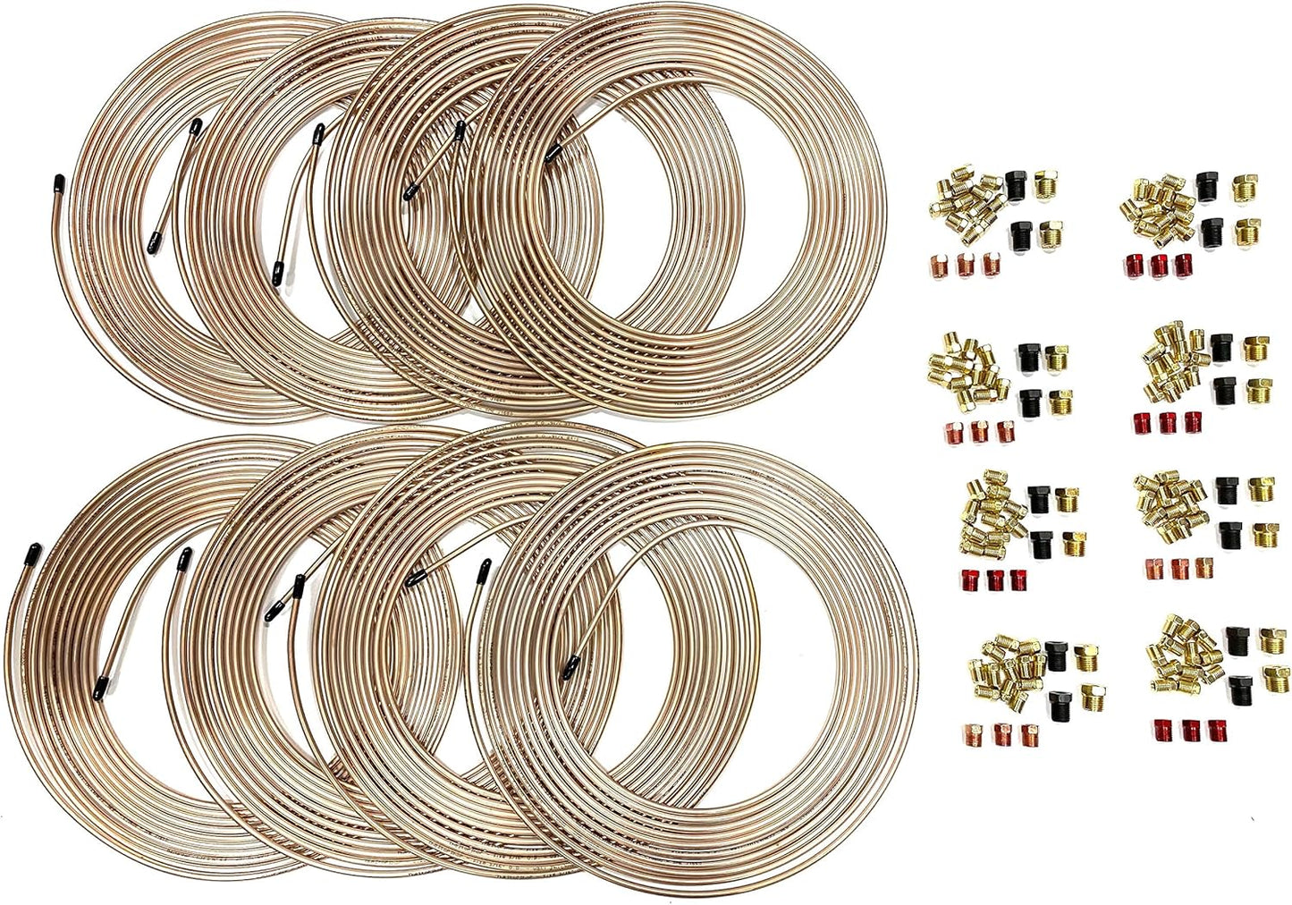 Copper Nickel Brake Line Kits: 200 Feet of Durable Tubing