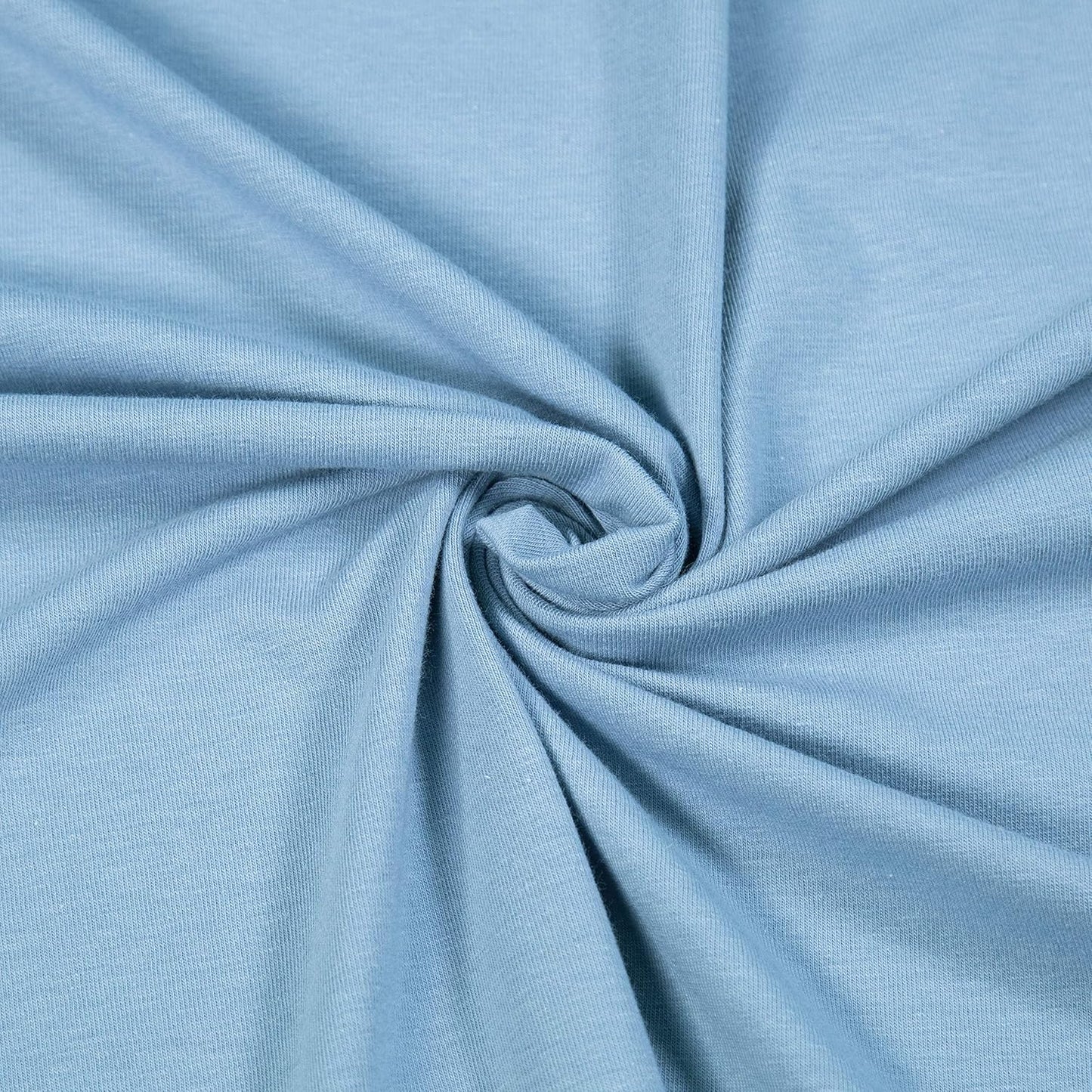 FabricLA Cotton Spandex Jersey Fabric - 4-Way Stretch 60in Wide