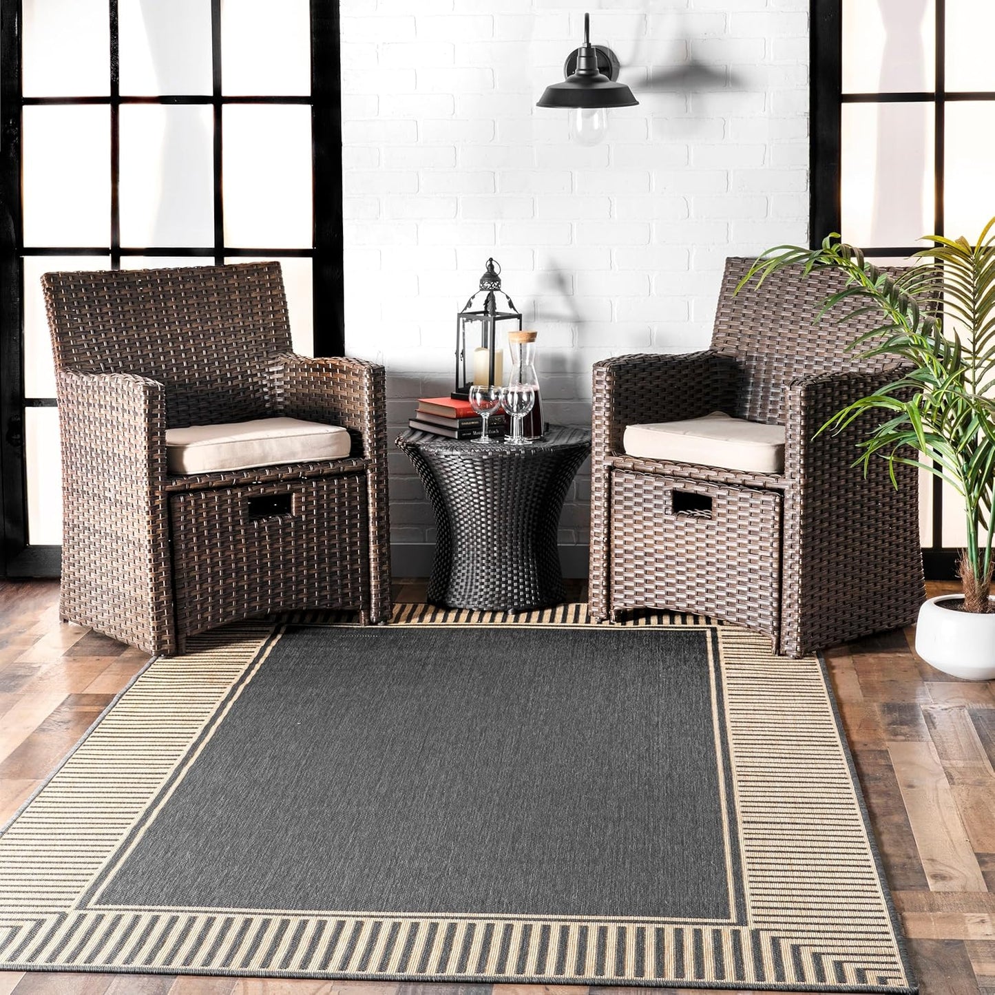 nuLOOM 4ft x 6ft Outdoor Area Rug for Stylish Spaces