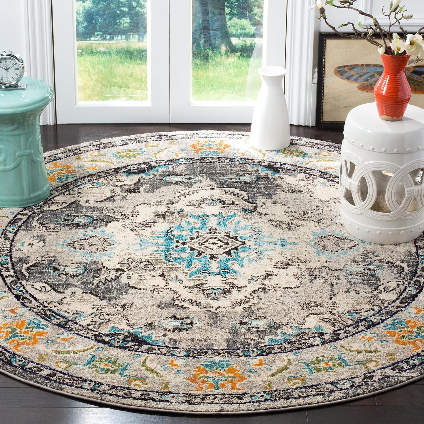 SAFAVIEH Monaco Collection Area Rug - Boho Chic Design for Home