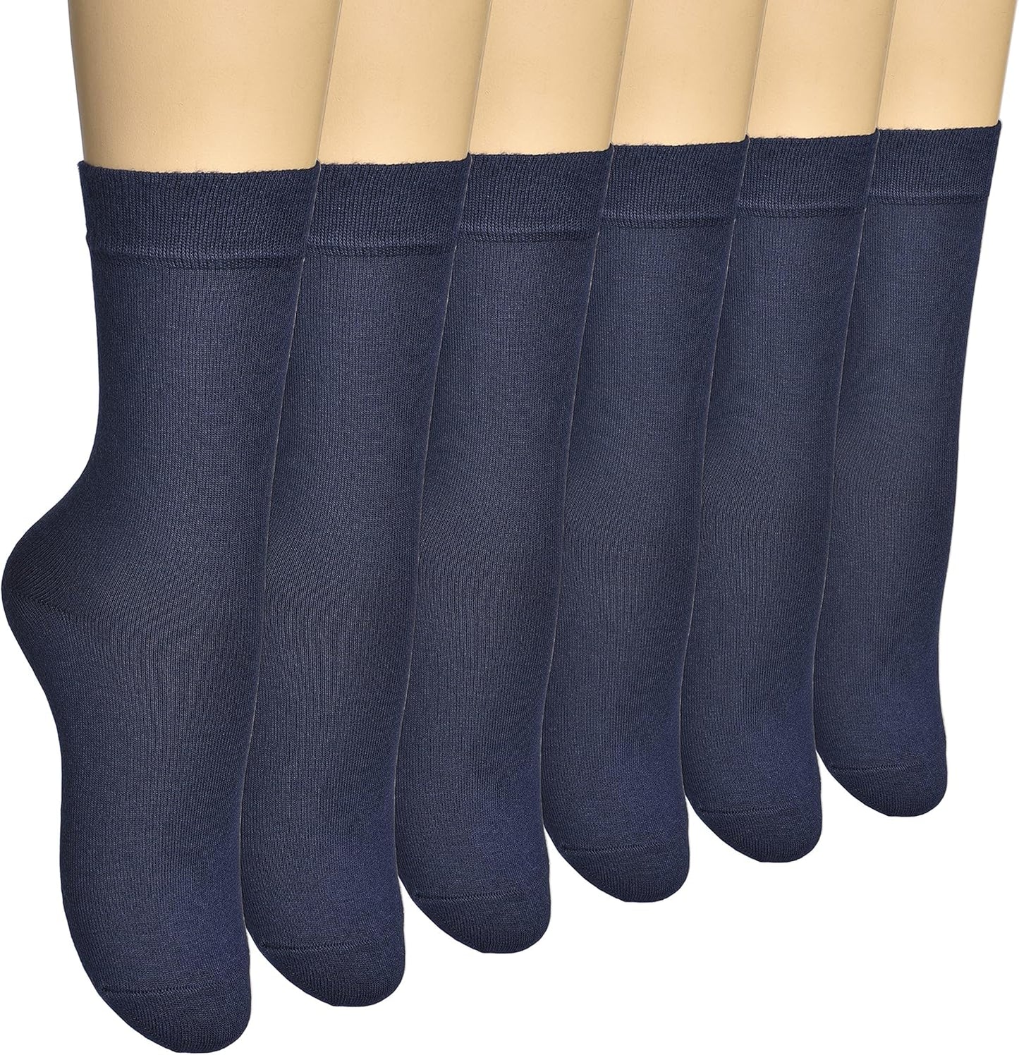 Women's Thin Rayon Dress Socks - Comfort Seam for All Occasions