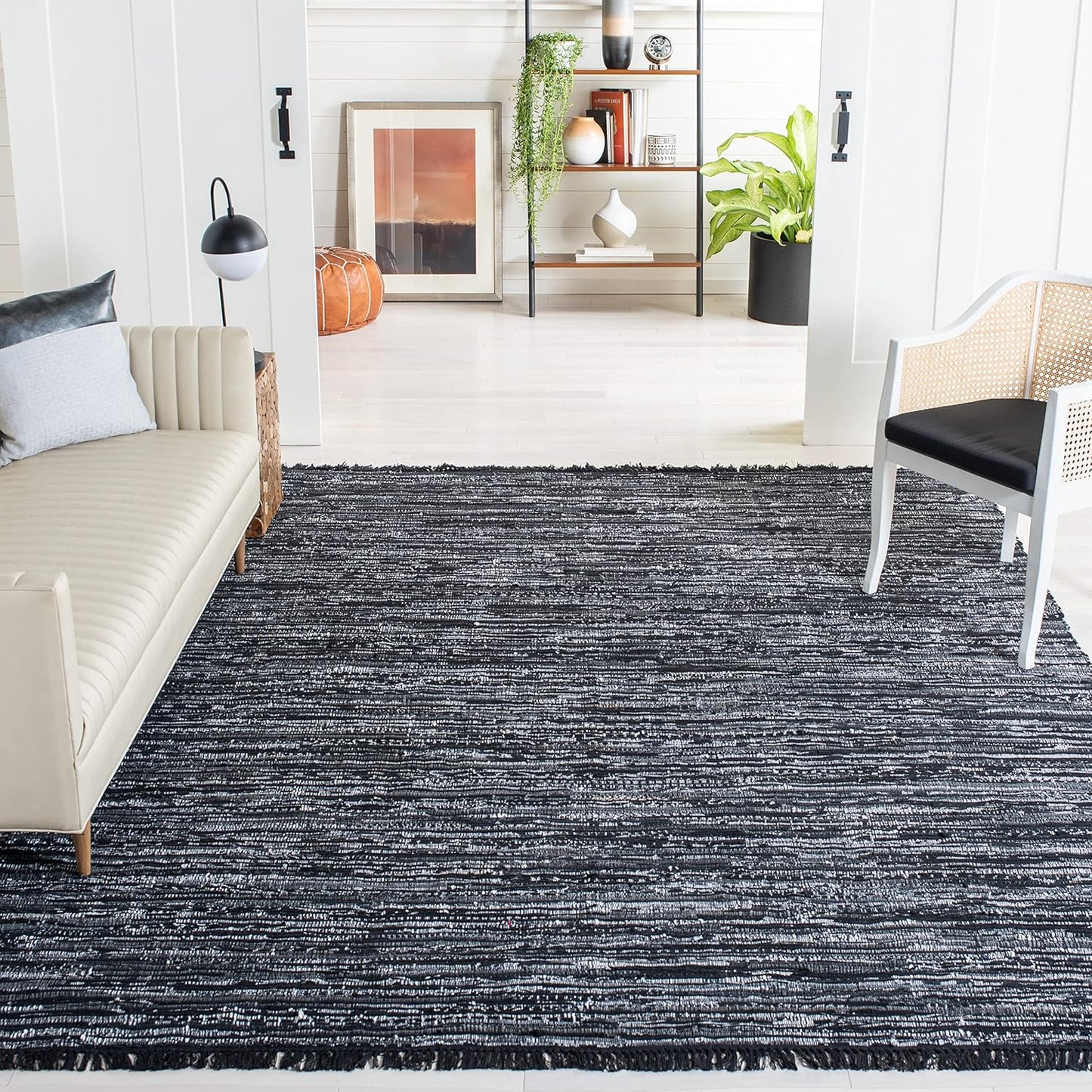 SAFAVIEH Handmade Boho Stripe Cotton Area Rug - 10ft x 14ft