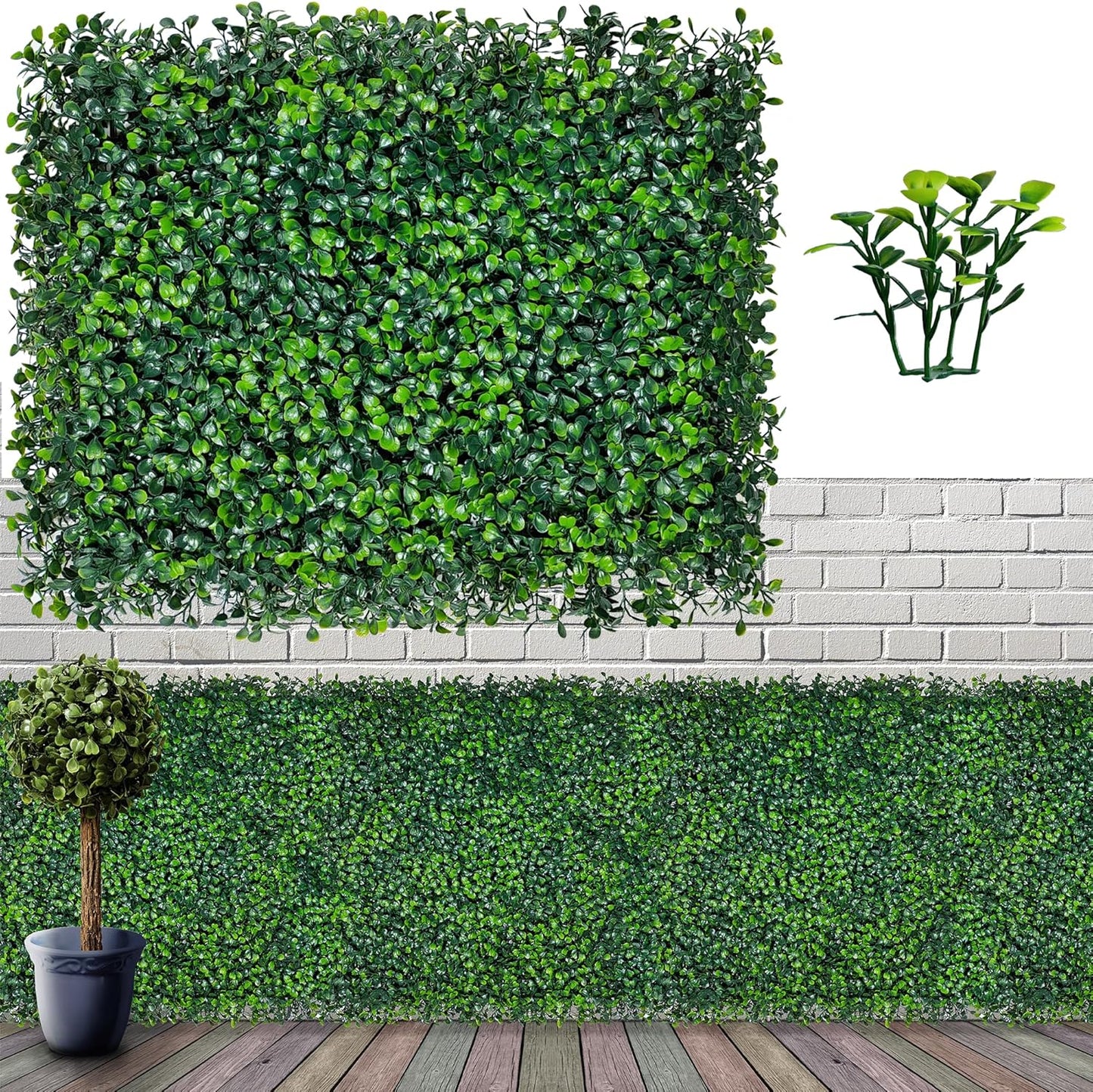 Artificial Grass Wall Backdrop Panels for Indoor Outdoor Decor
