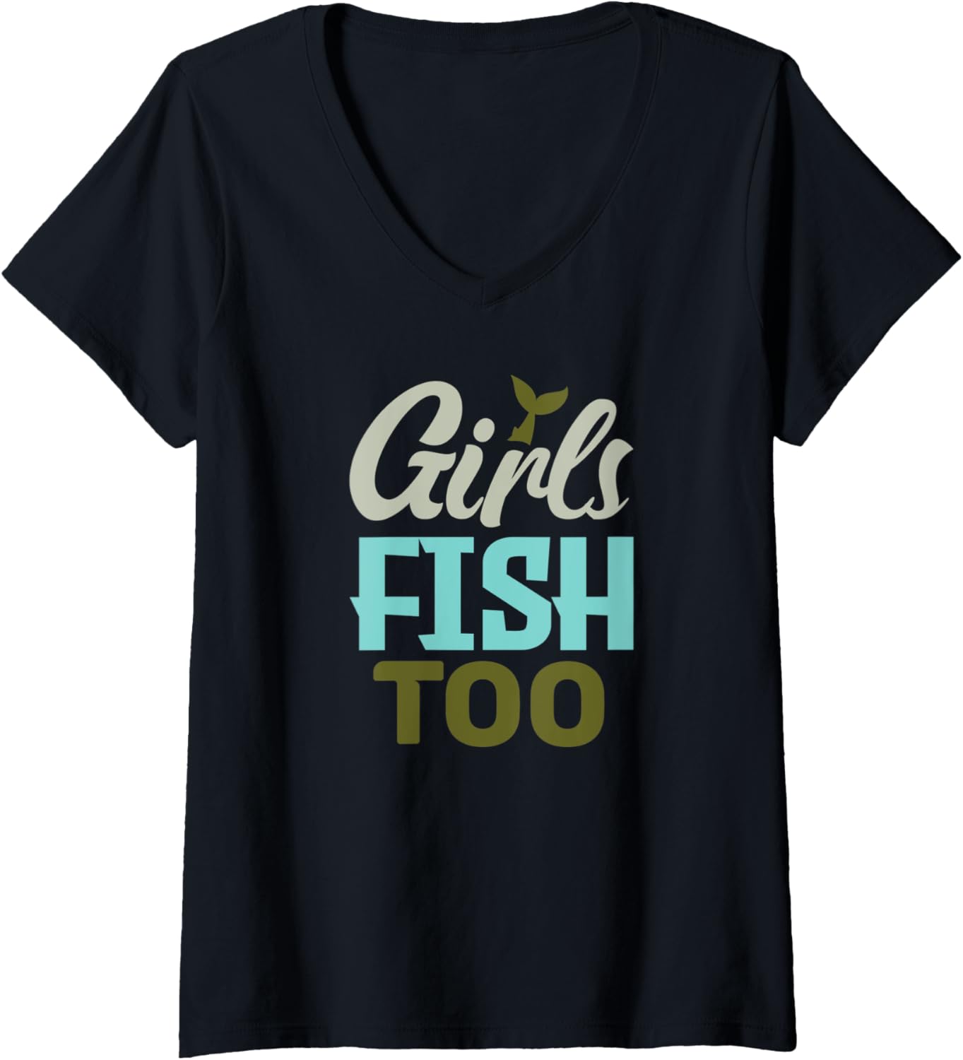 Hot Spot Fishing V-Neck: For Women Anglers