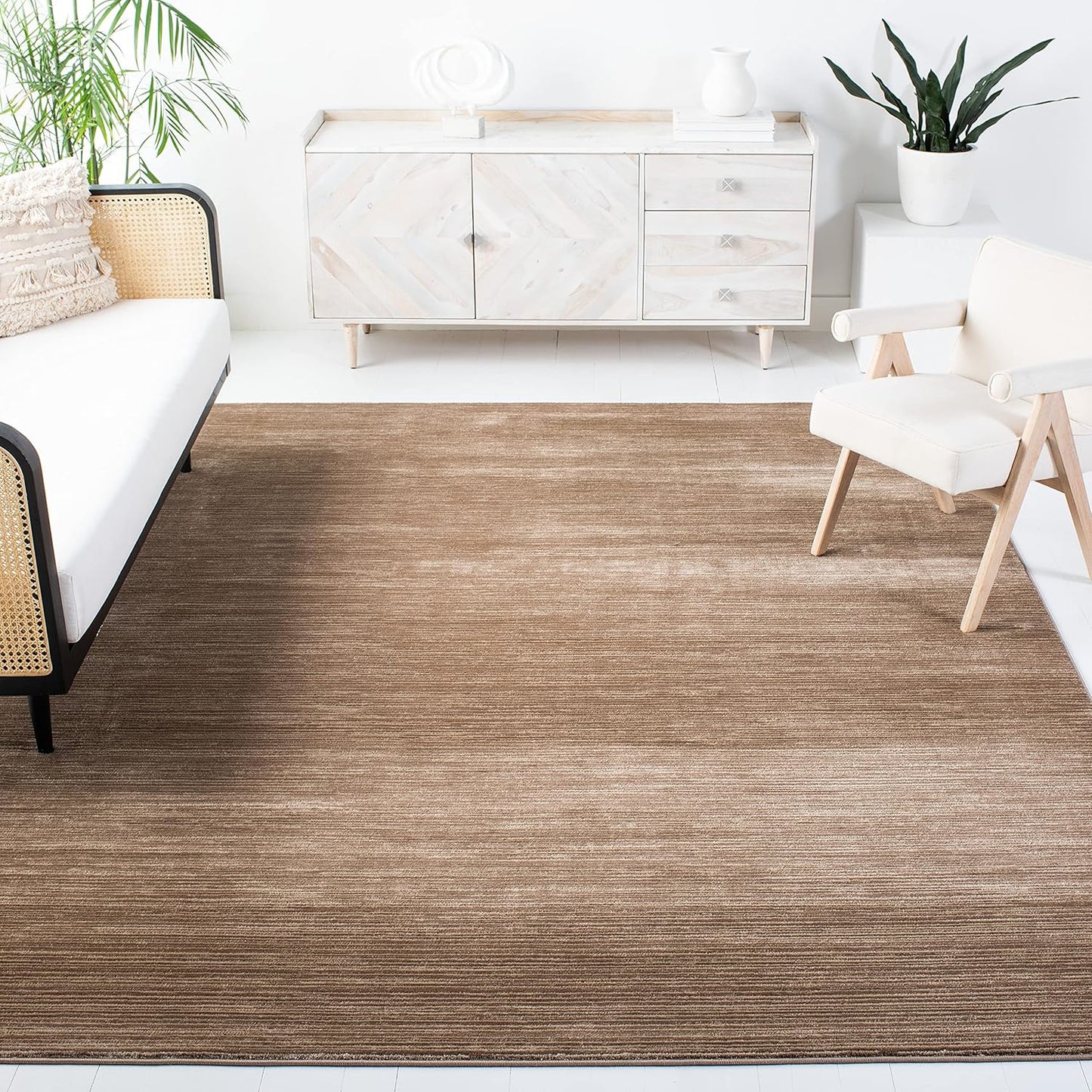 SAFAVIEH Vision Collection Area Rug - Modern Ombre Chic Design
