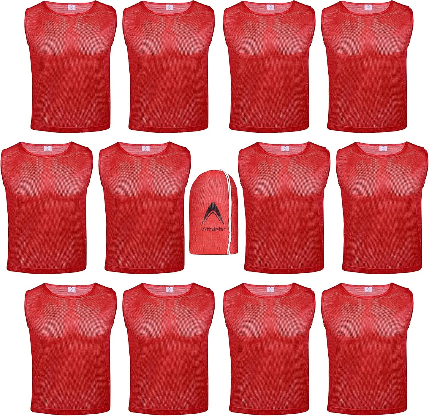 Duramesh Pinnies for Kids and Adults - Versatile Sports Jerseys