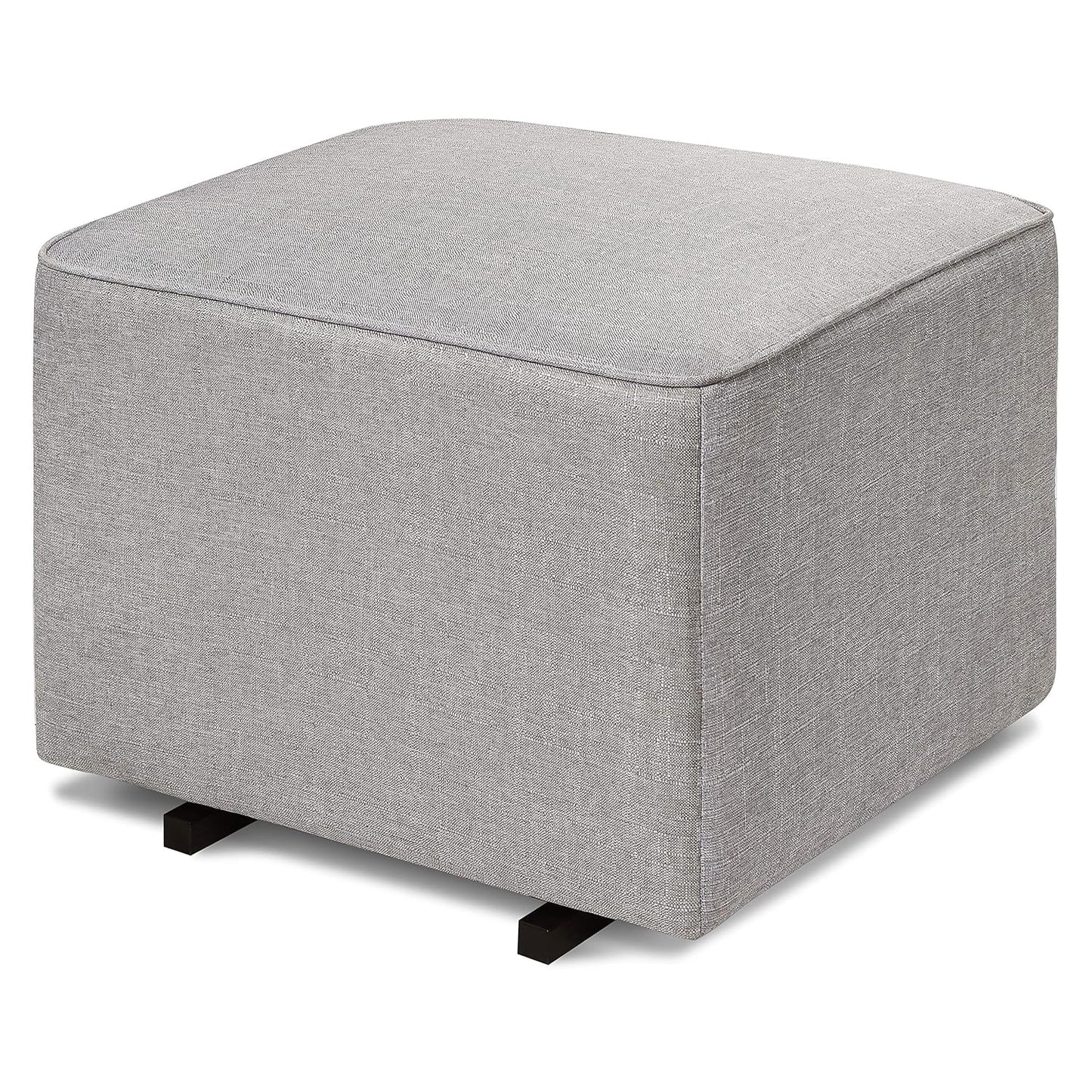 DaVinci Universal Gliding Ottoman in Misty Grey for Comfort