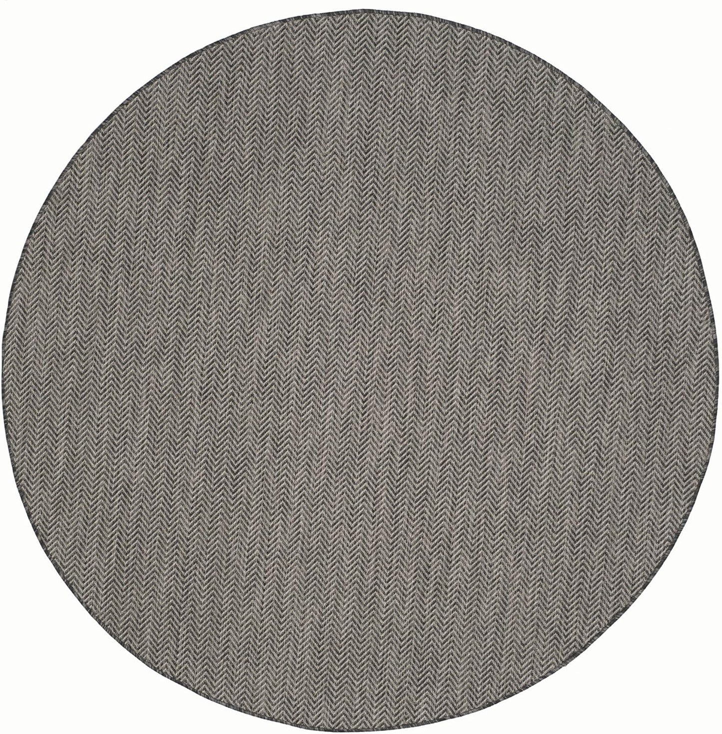 SAFAVIEH Courtyard Collection CY8022 Round Rug for Indoor Outdoor