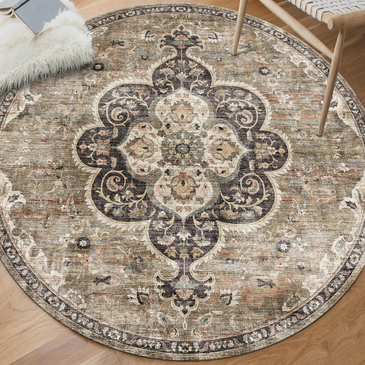 ReaLife Rugs Machine Washable Area Rug for Every Room