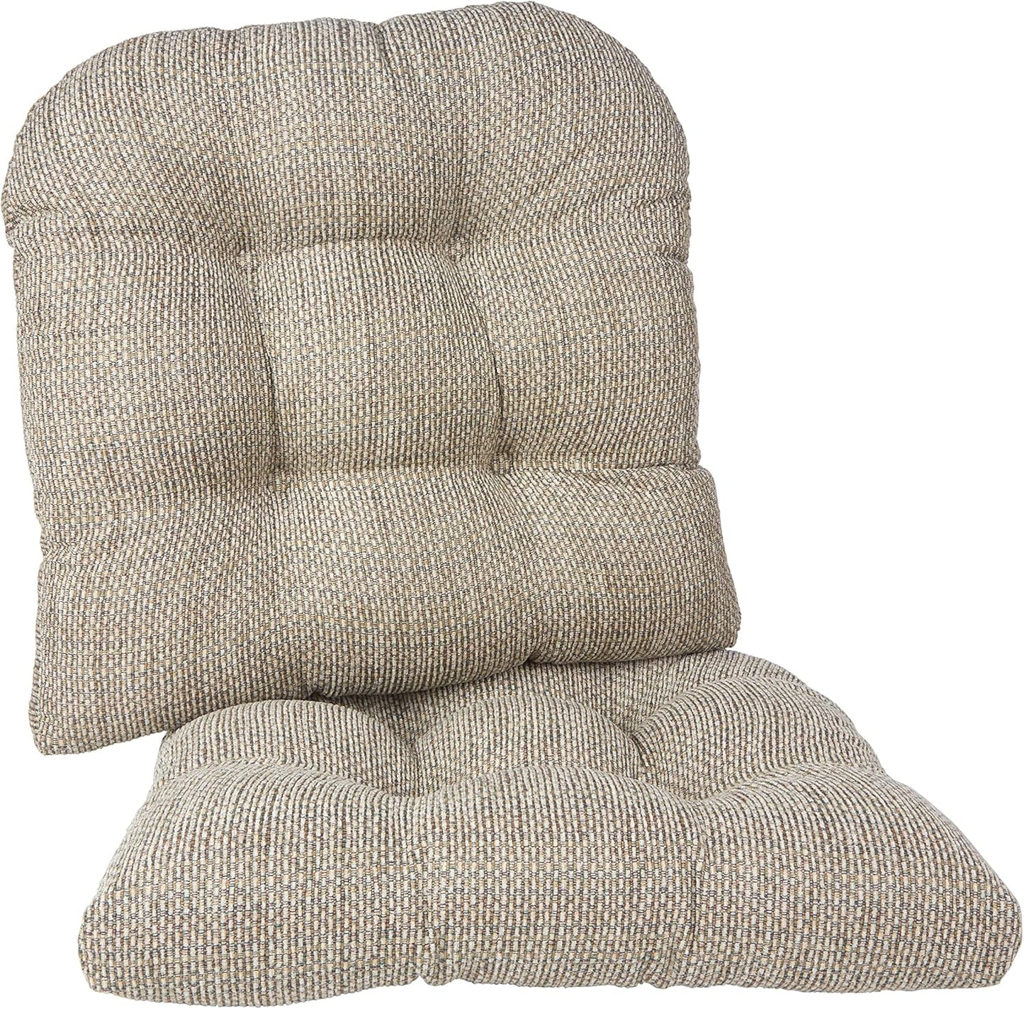 Klear Vu Gripper Overstuffed Non-Slip Dining Chair Cushions