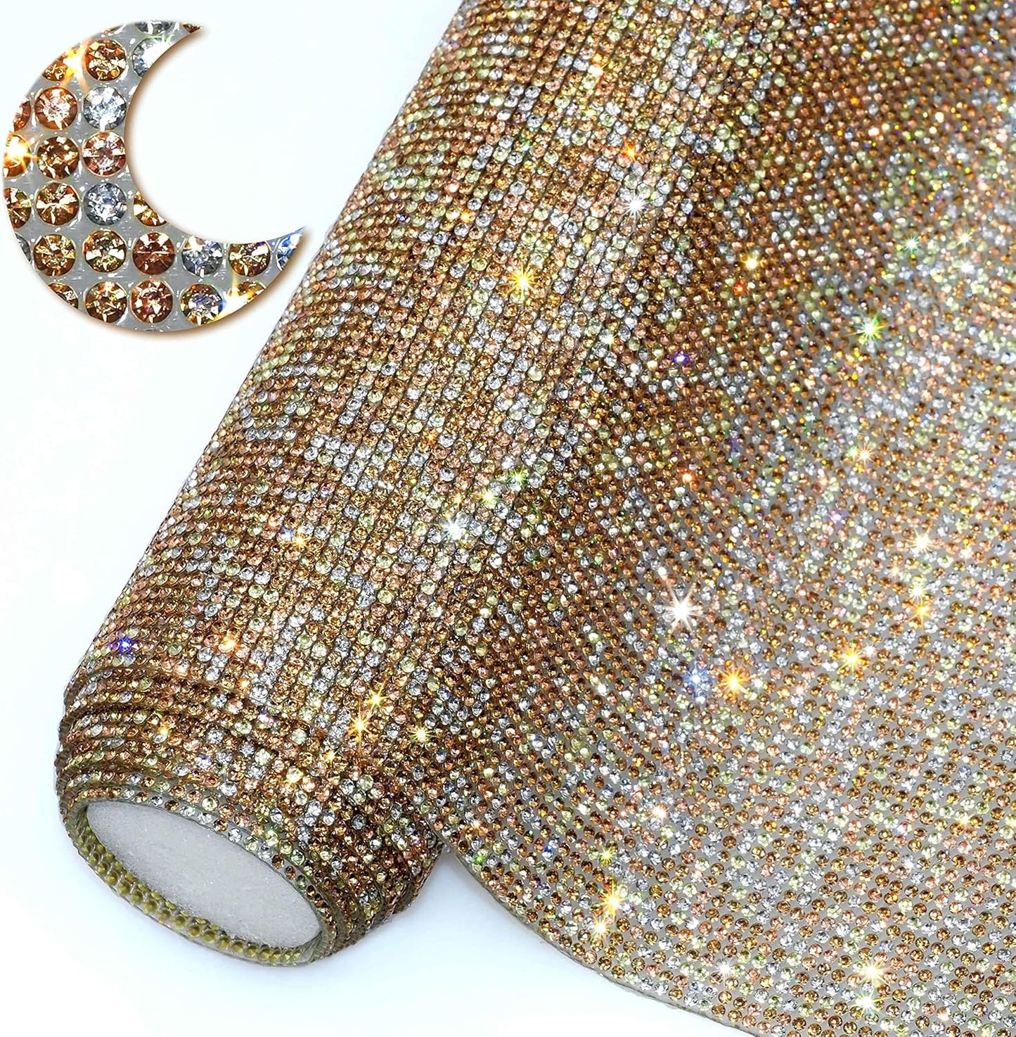 Bling Rhinestone Sticker for DIY Car Decoration and Crafts
