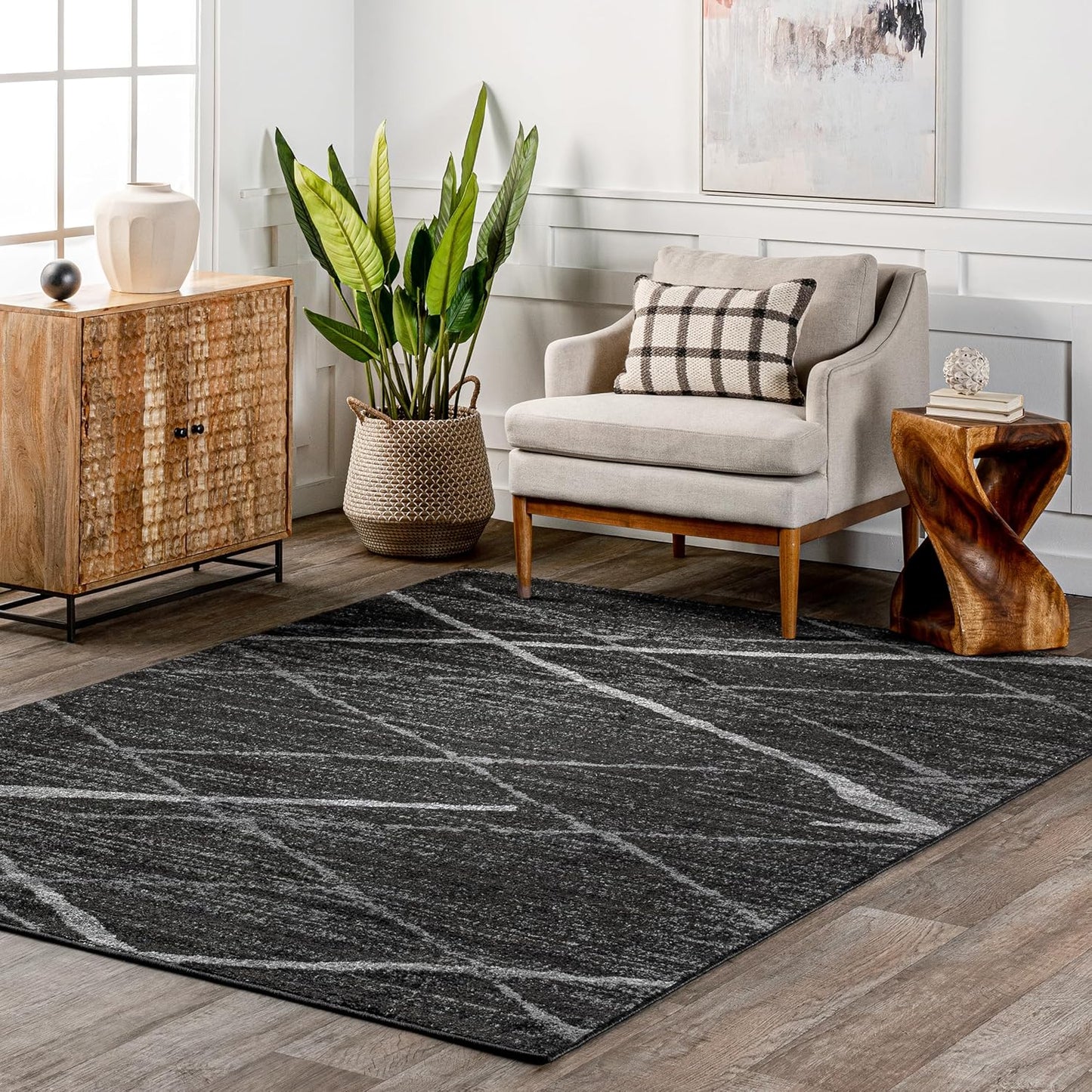 nuLOOM 9x12 Thigpen Contemporary Area Rug for Any Room