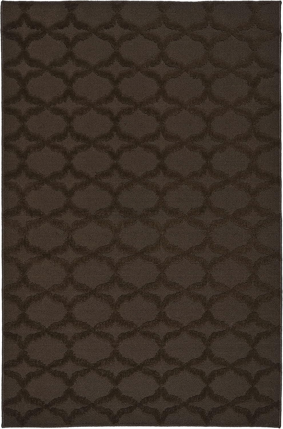 Garland Rug Sparta Non Slip Polypropylene Area Rug for Living Rooms