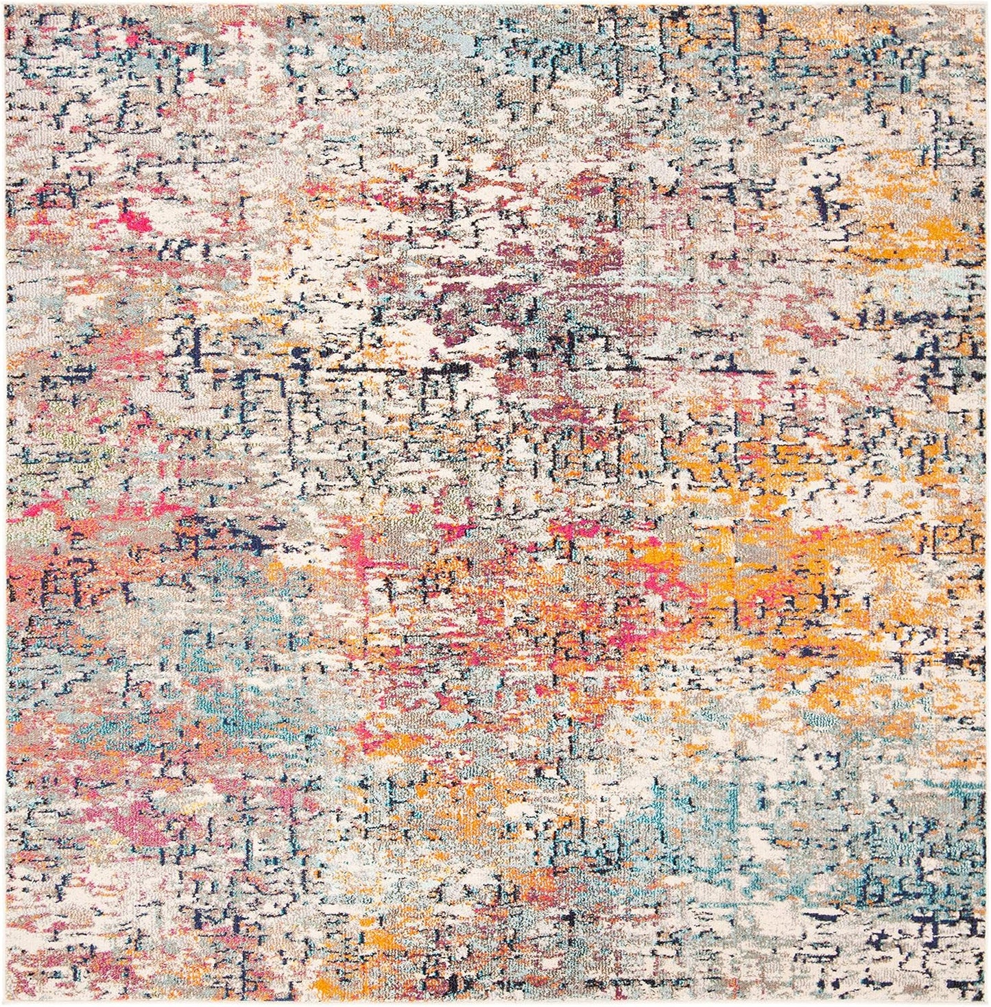 SAFAVIEH Madison Collection Area Rug - Modern Abstract Design
