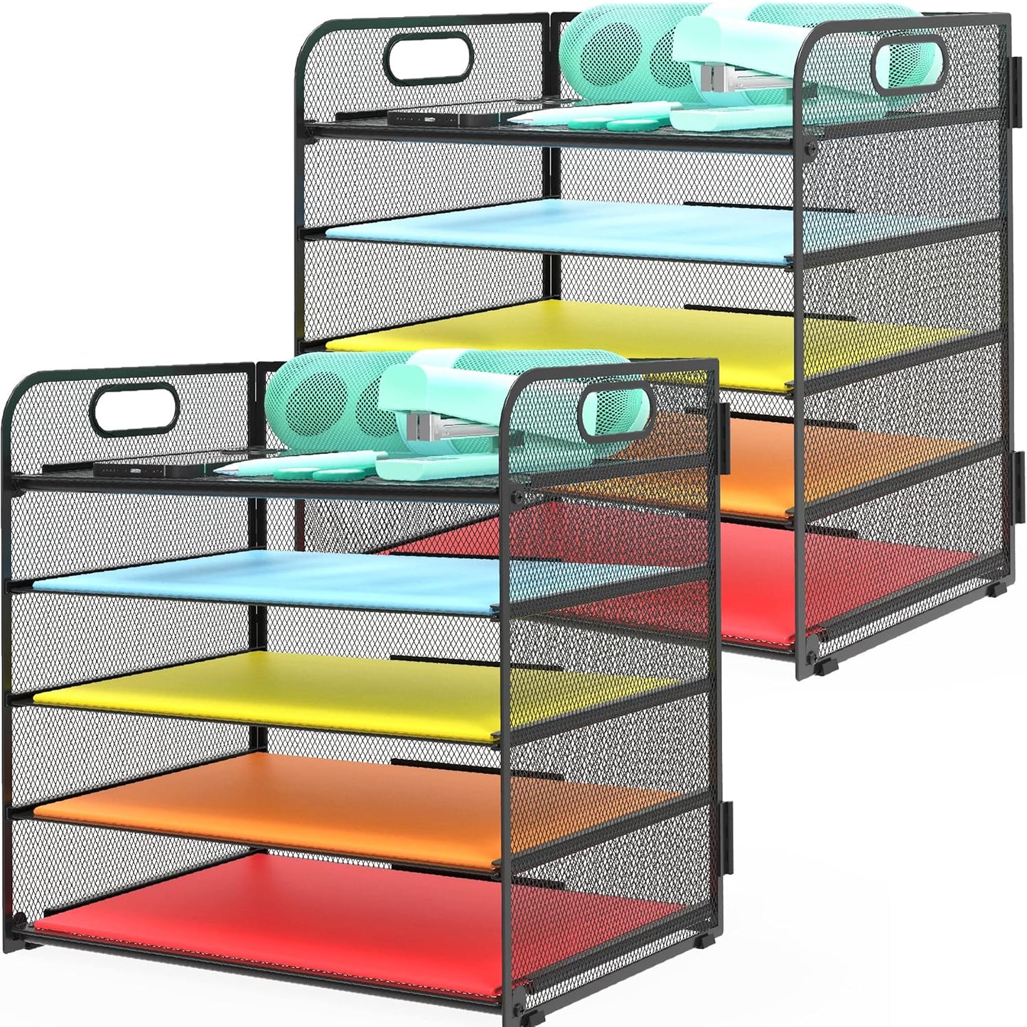 Sinboun 5-Tier Desk Organizer - Efficient File & Paper Management