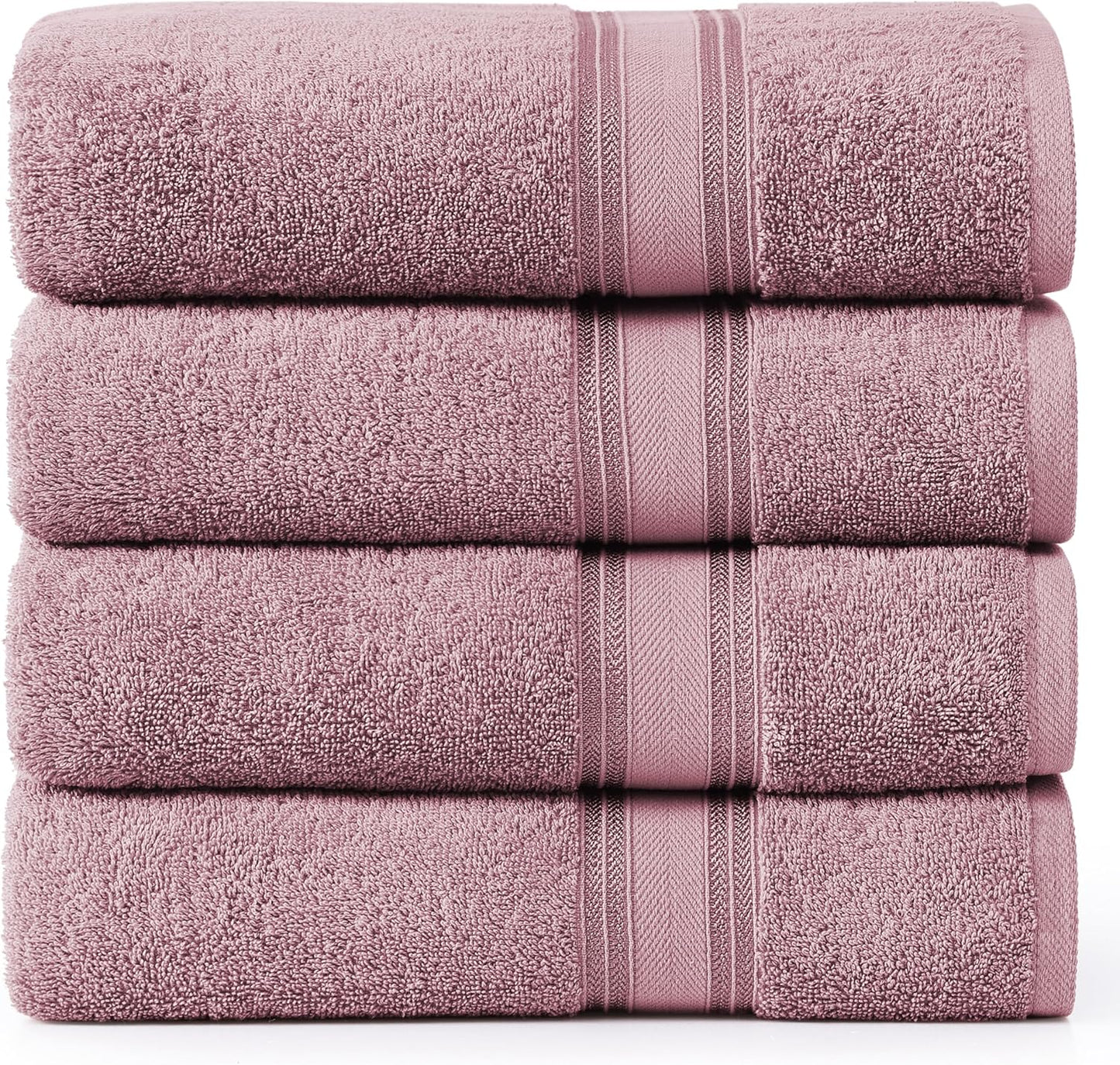 Lane Linen 100% Cotton Bath Sheets Set - Luxurious Oversized Towels