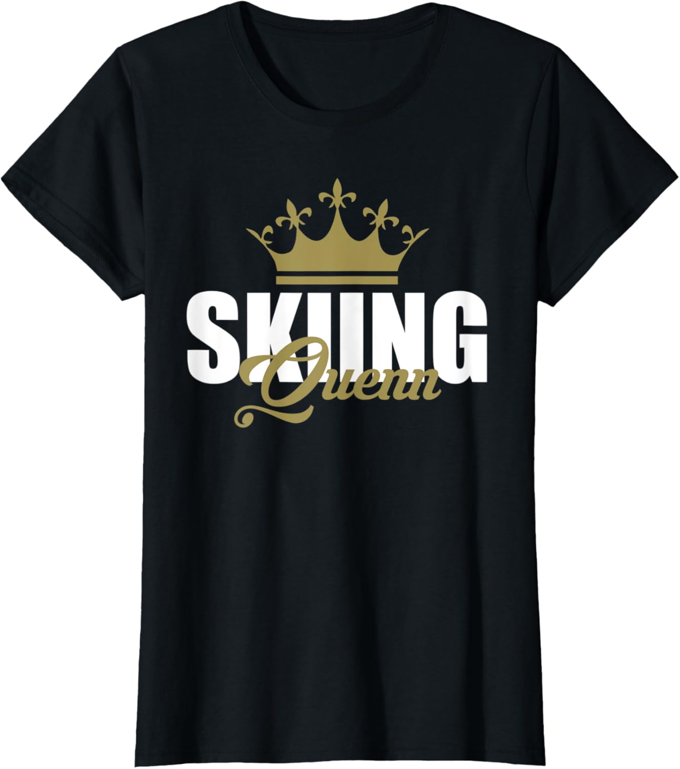 Skiing Queen Snow T-Shirt - Perfect Skiing Gift!