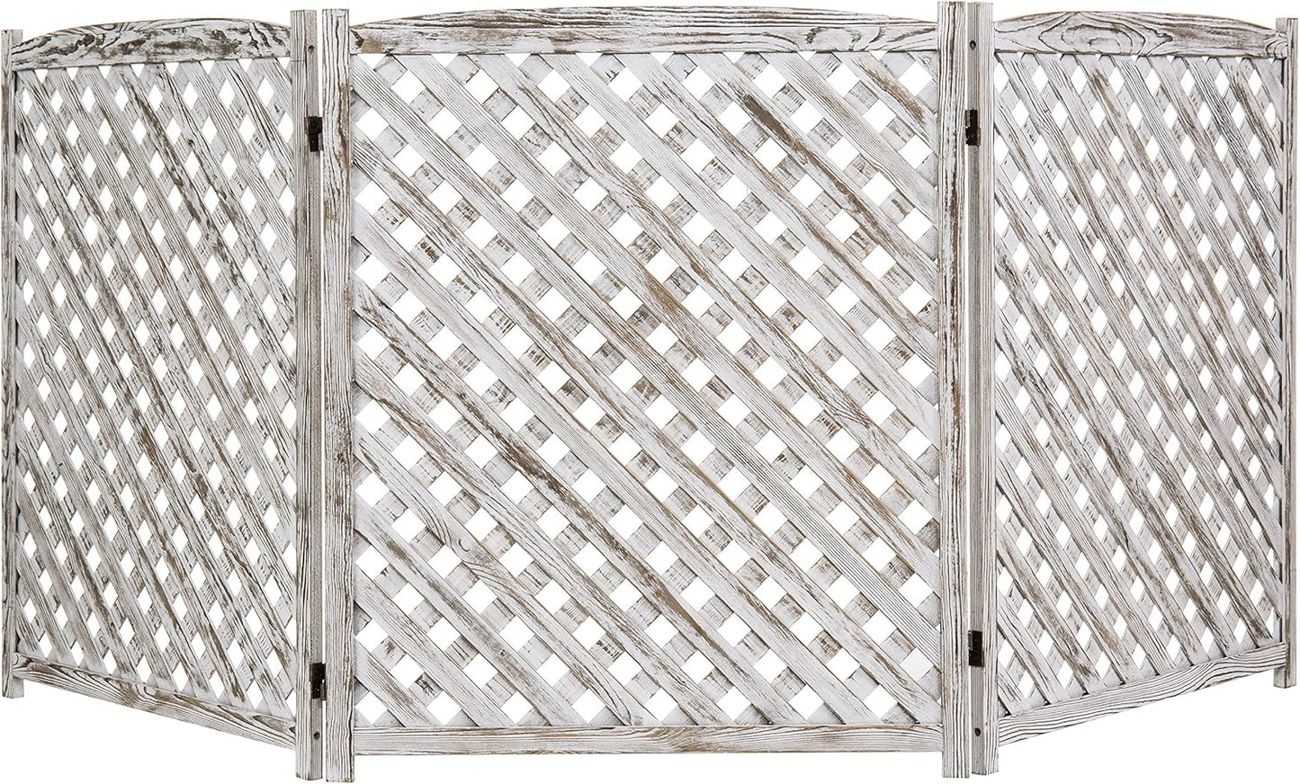MyGift 3 Panels Privacy Fence - Outdoor Privacy Solution